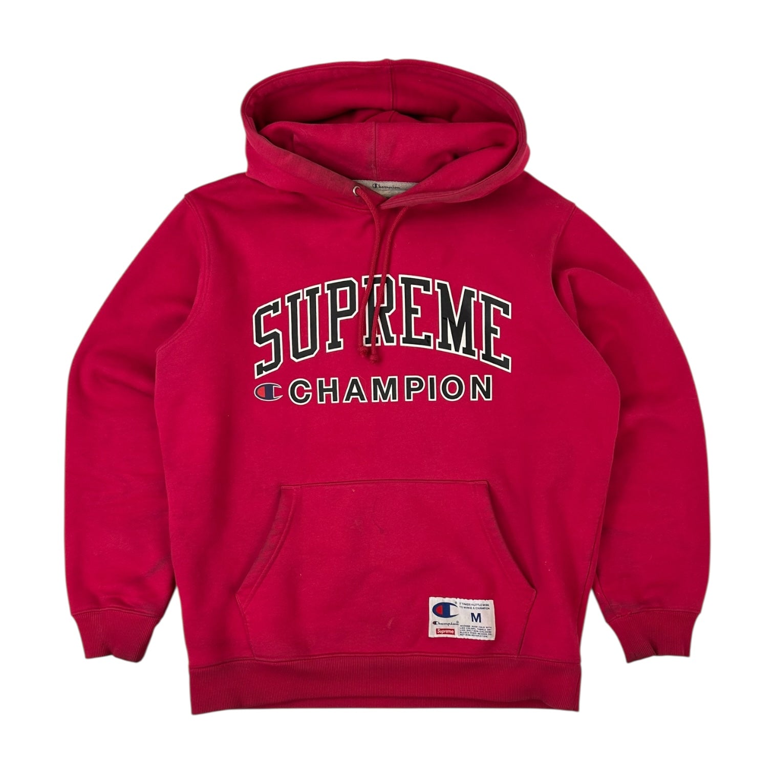 Supreme Champion Hoodie Pink