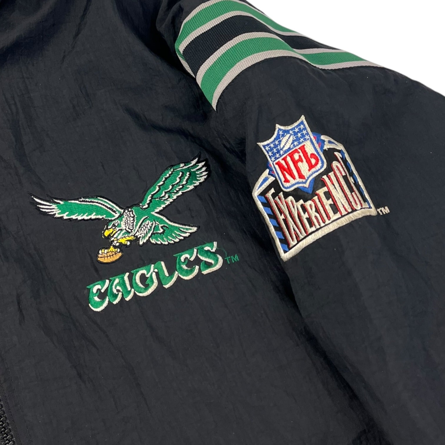 Vintage Philadelphia Eagles Reversible Full Zip Pro Player Jacket