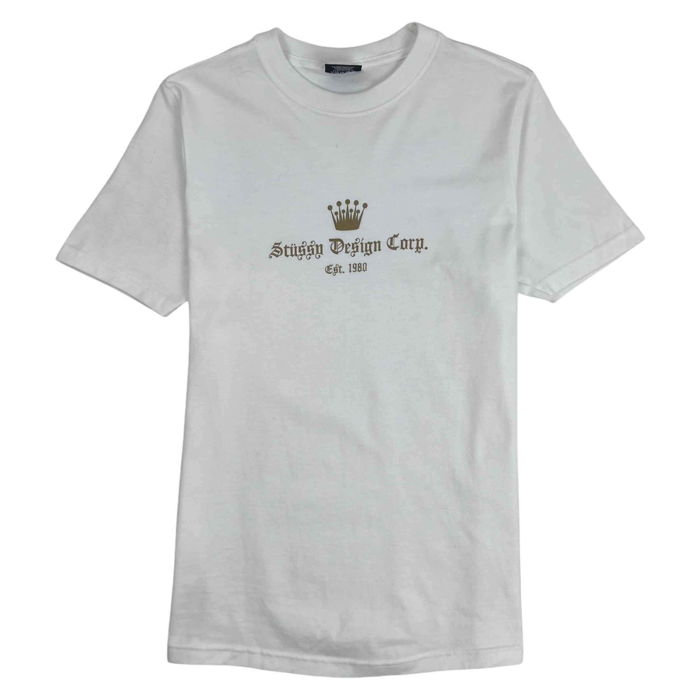 Stussy Design Corp. Crown T-Shirt White