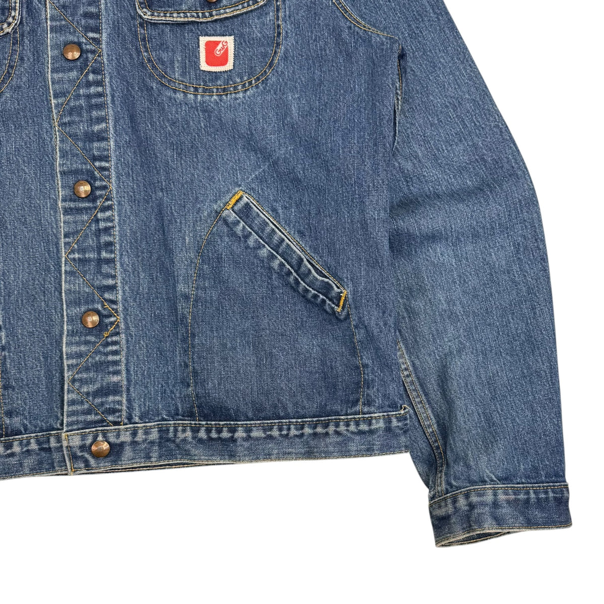 Vintage GWG Denim Jacket Medium Wash