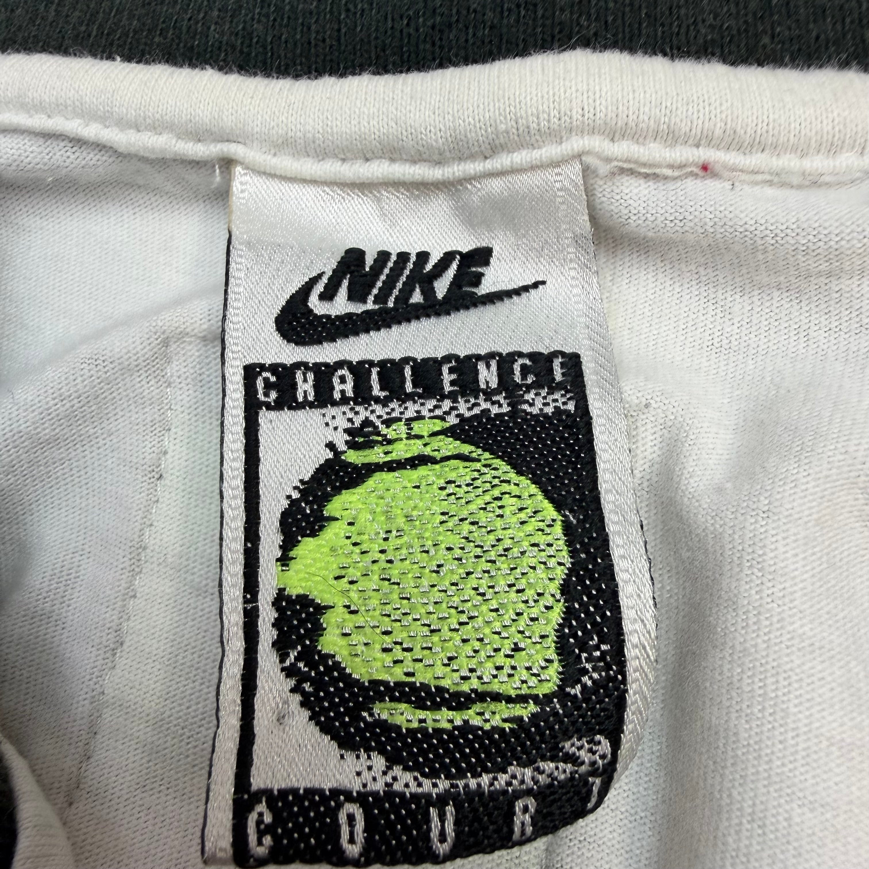 Vintage Nike Challenge Court Golf Polo Shirt White