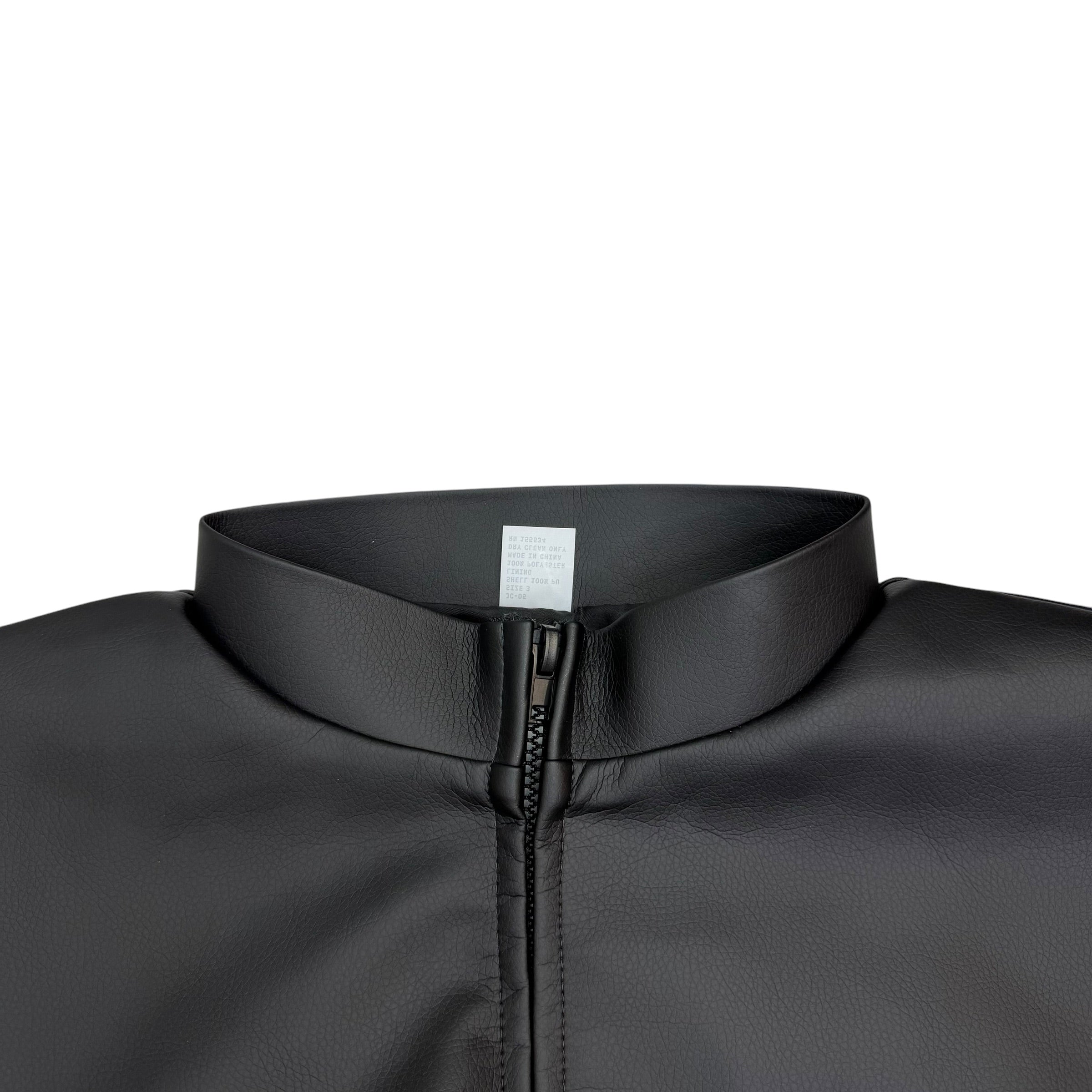Yeezy JC-05 Leather Jacket Black