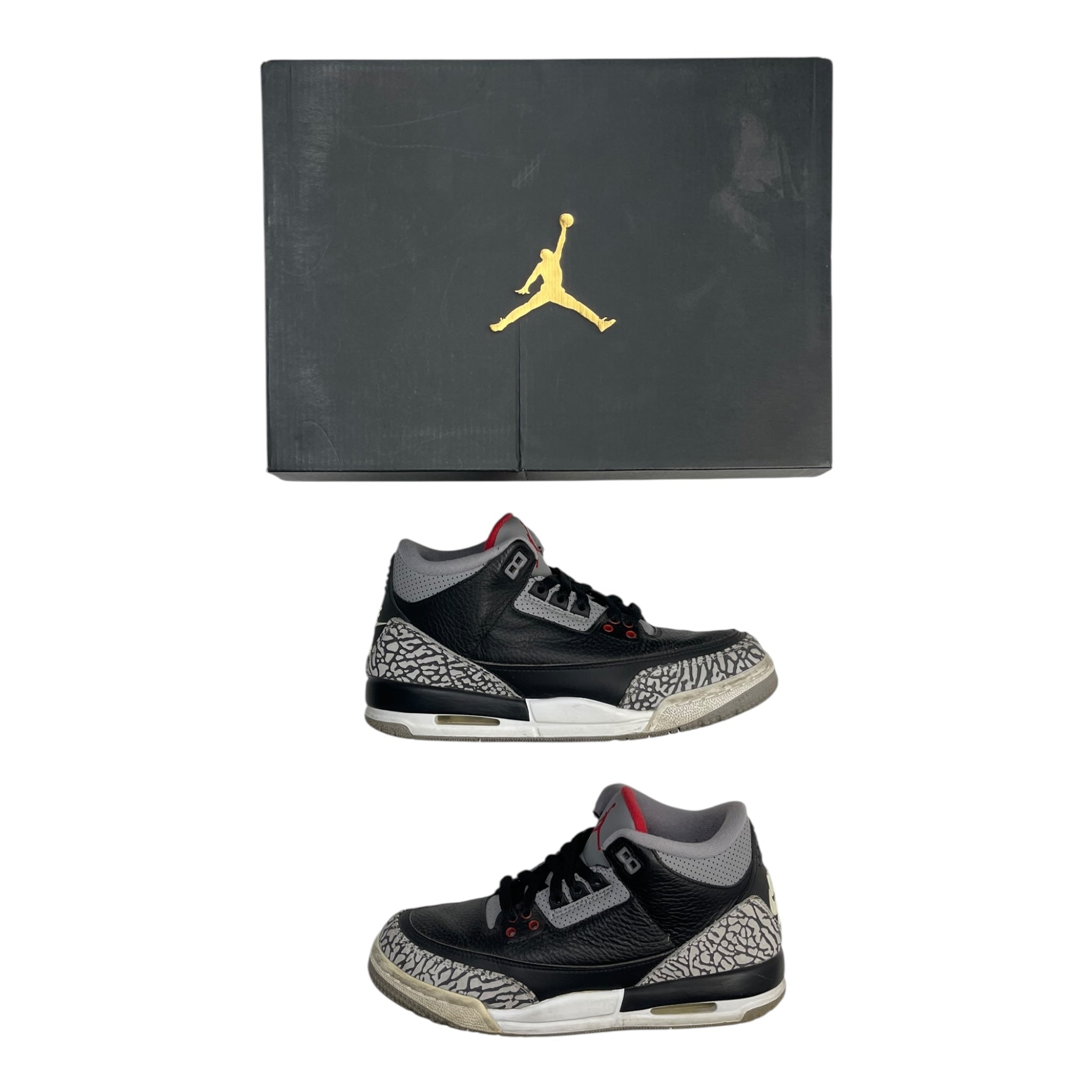Jordan 3 Black Cement (2018) (Used)