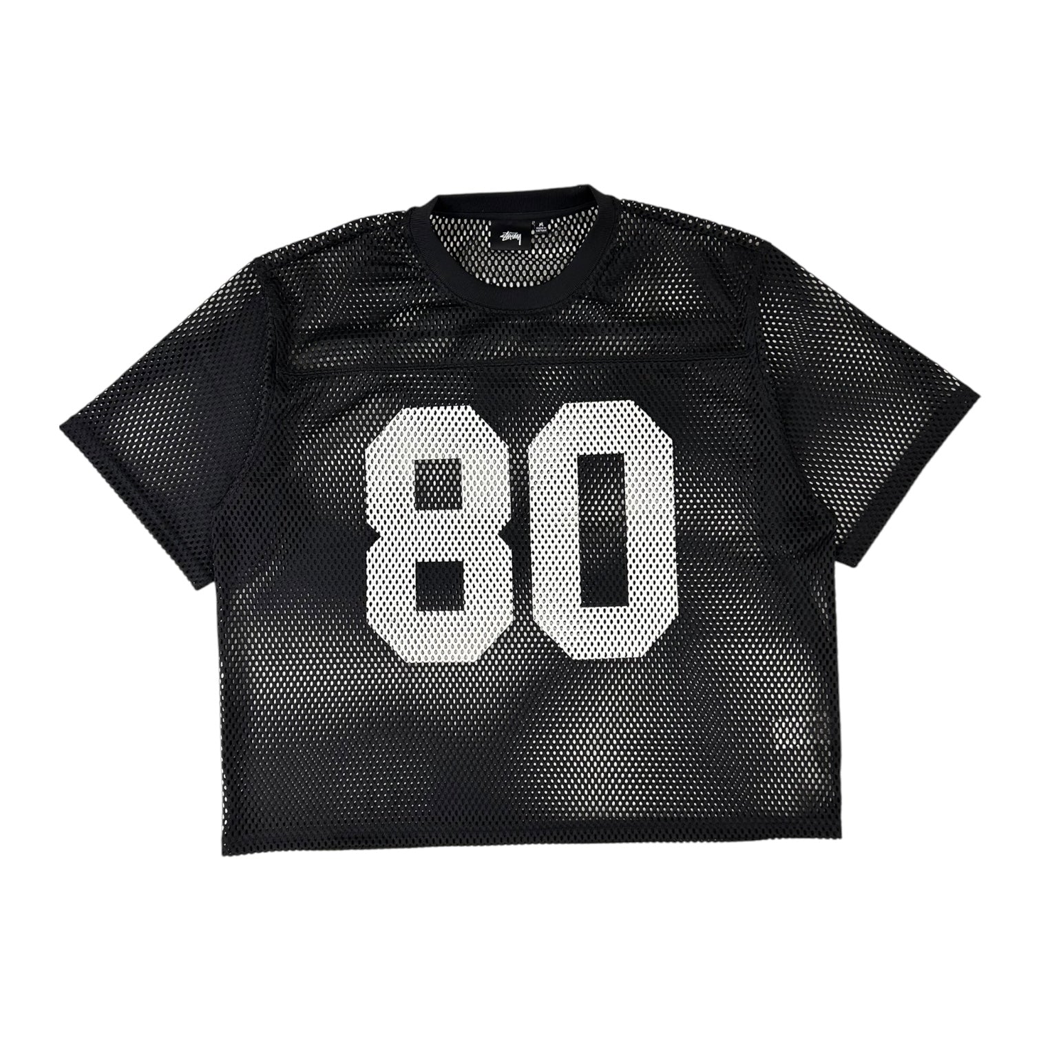 Stussy 80 Team Mesh Jersey Black