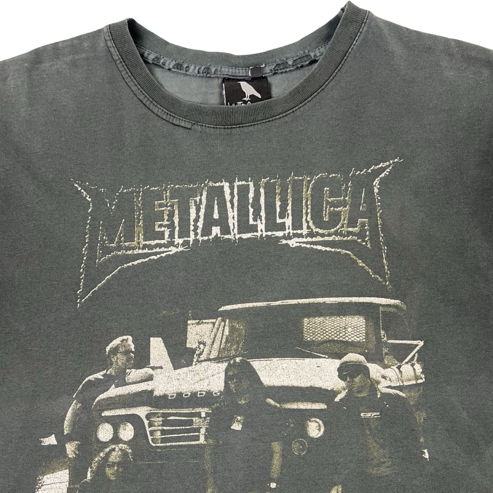 Vintage Metallica T-Shirt Faded Grey