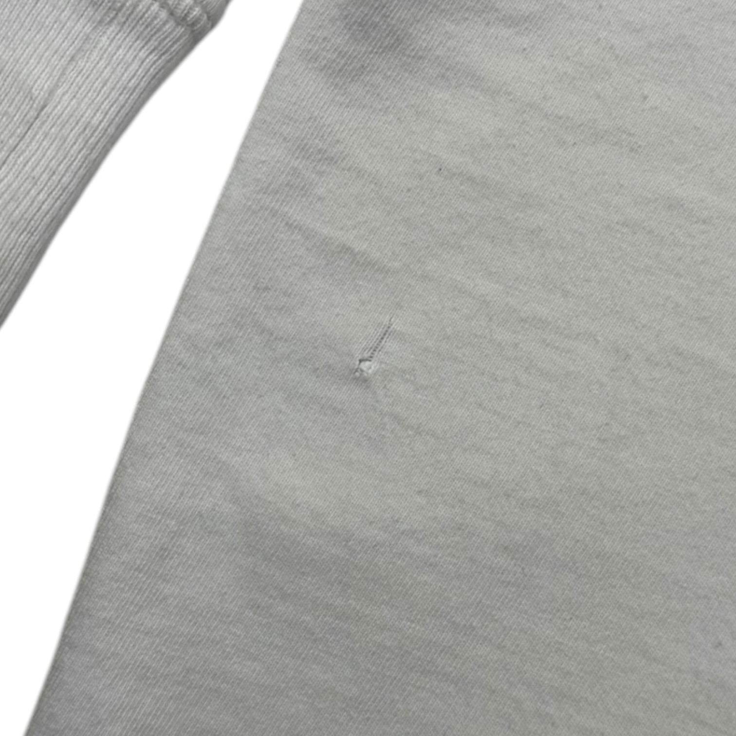 NEIGHBOURHOOD Distorted Skull Graphic L/S T-Shirt White