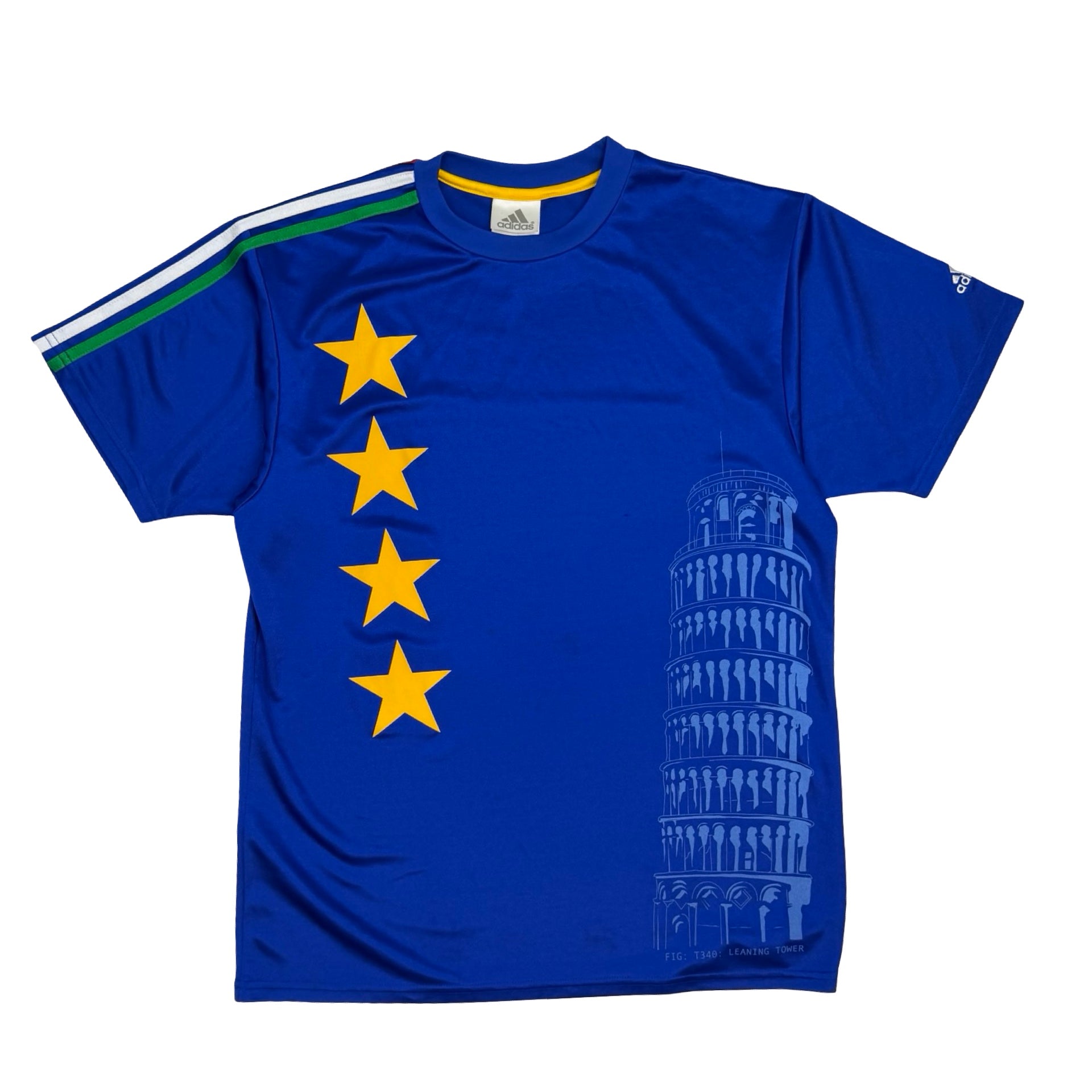 2007 Adidas Italy World Cup Jersey Blue