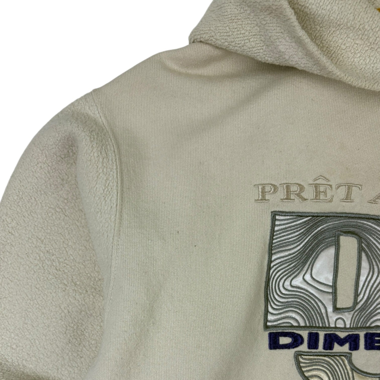 Dime DJCO Reverse Sleeve Hoodie Beige
