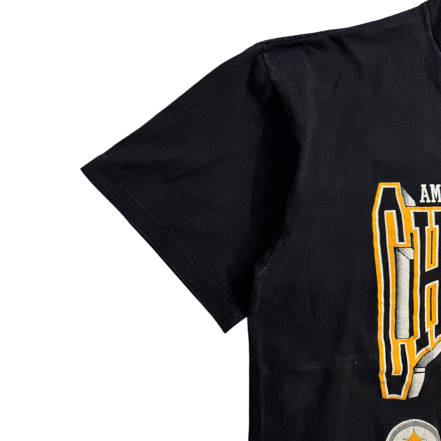 1996 Pittsburgh Steelers AFC Champions Tee Black