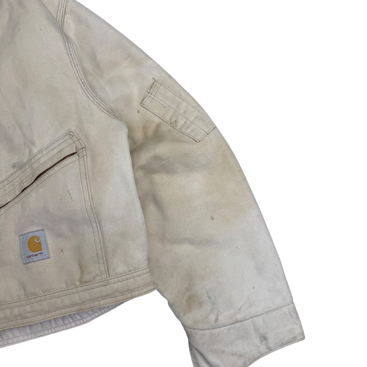 Vintage Carhartt Custom Cropped Jacket Bone