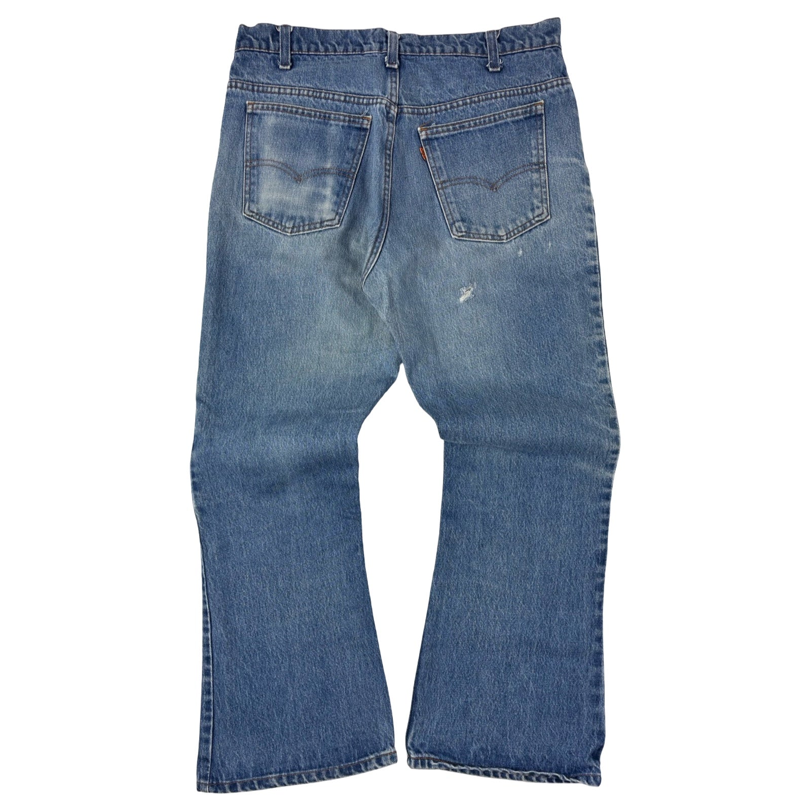 Vintage Levi’s 517 Orange Tab Medium Wash Boot Cut Jeans