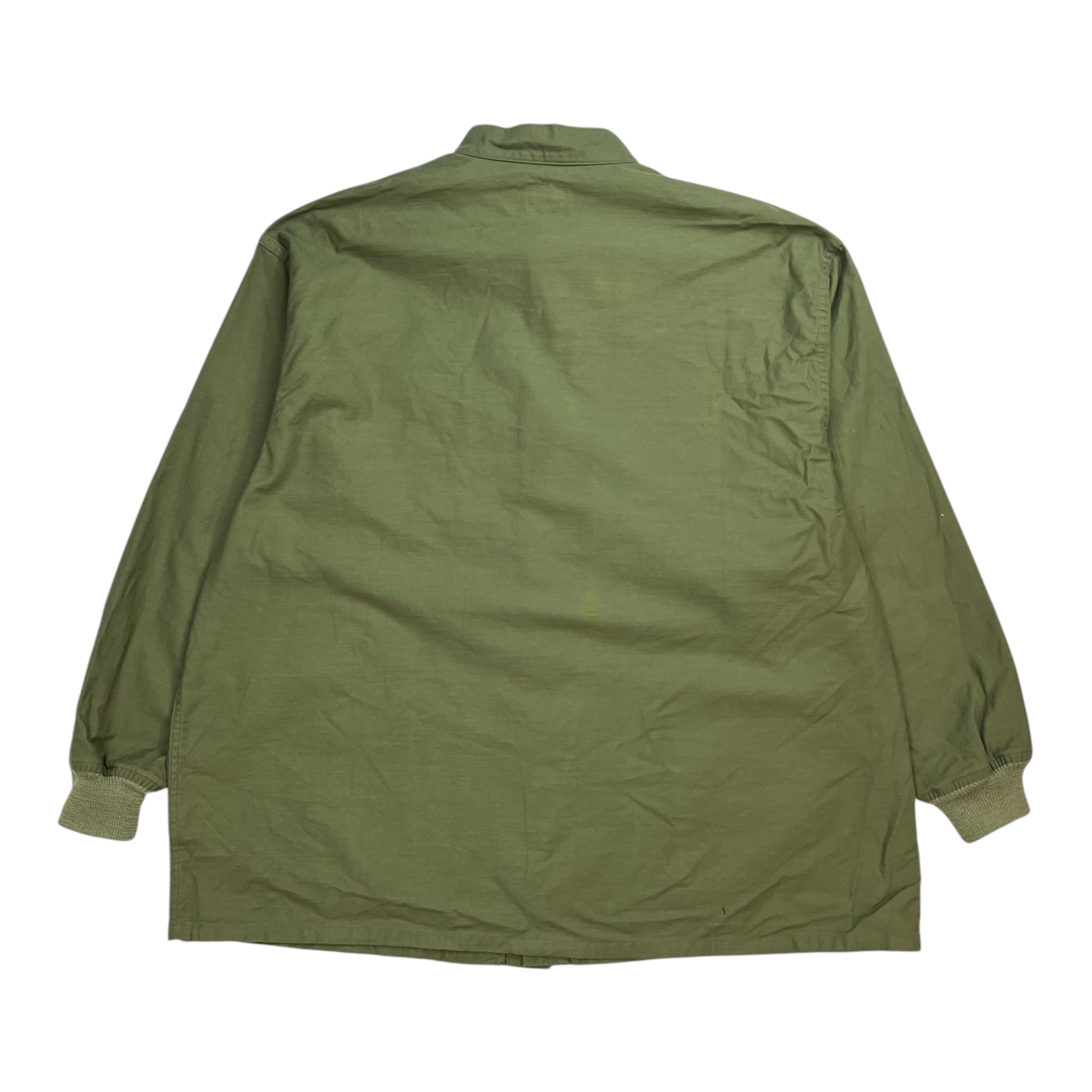 Needle Stand Collar Field Jacket Olive Green