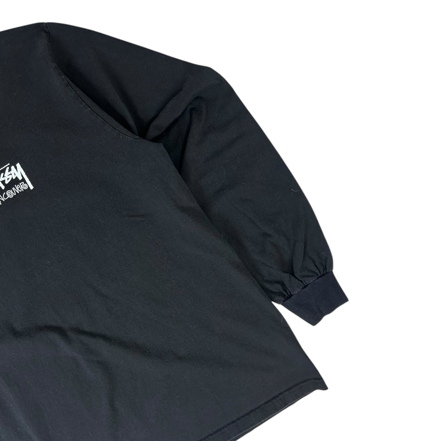Stussy Chapter Vancouver Long Sleeve Shirt Black