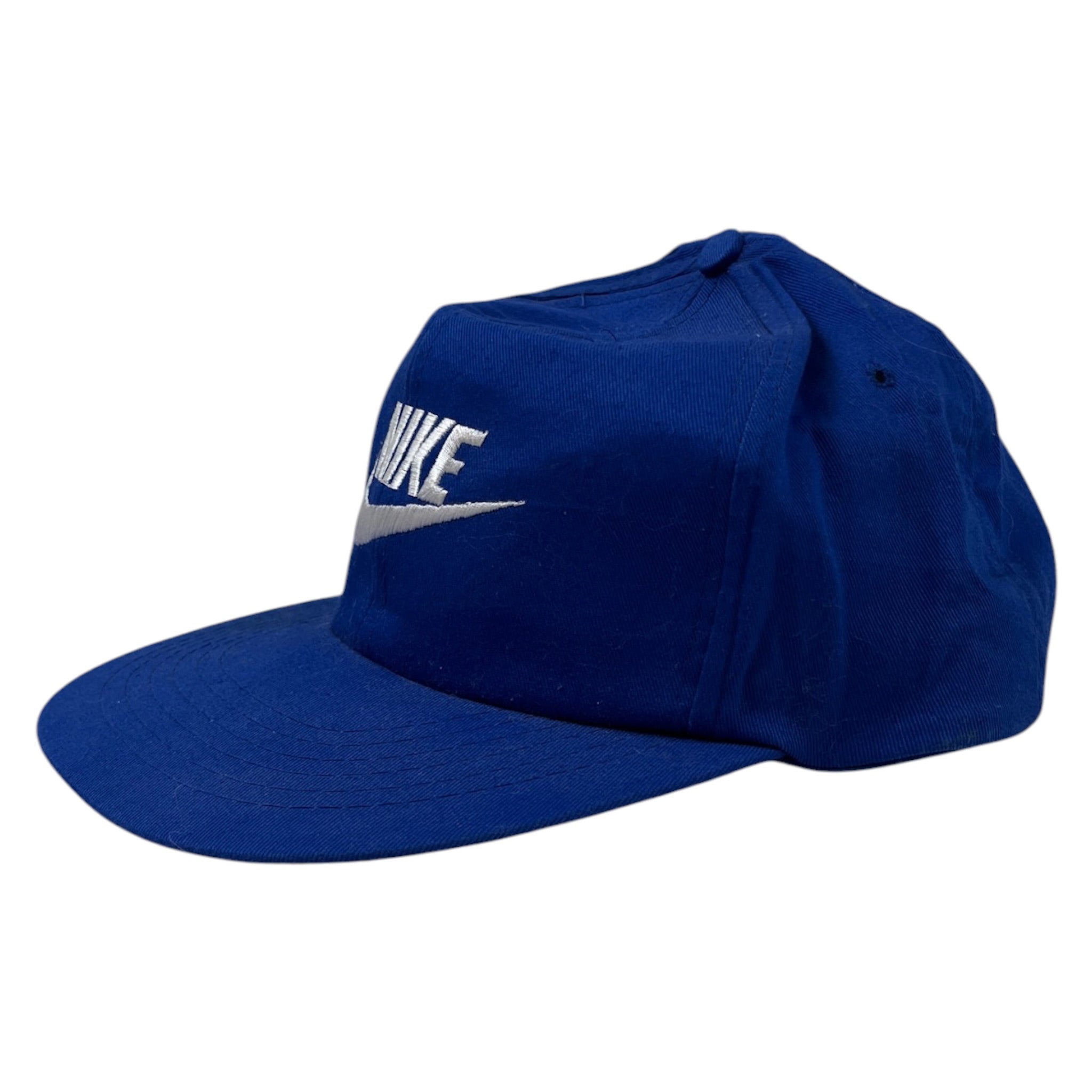 Vintage Nike Futura Logo Hat Blue