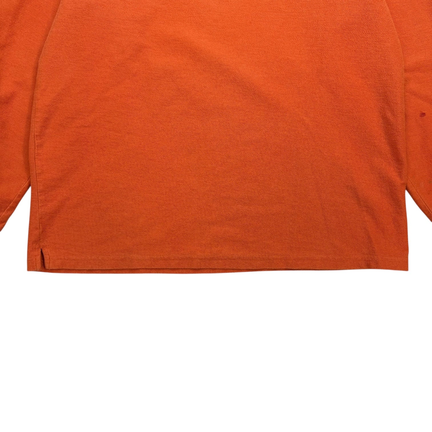 Stussy Reverse Terry Ringer L/S Tee Orange