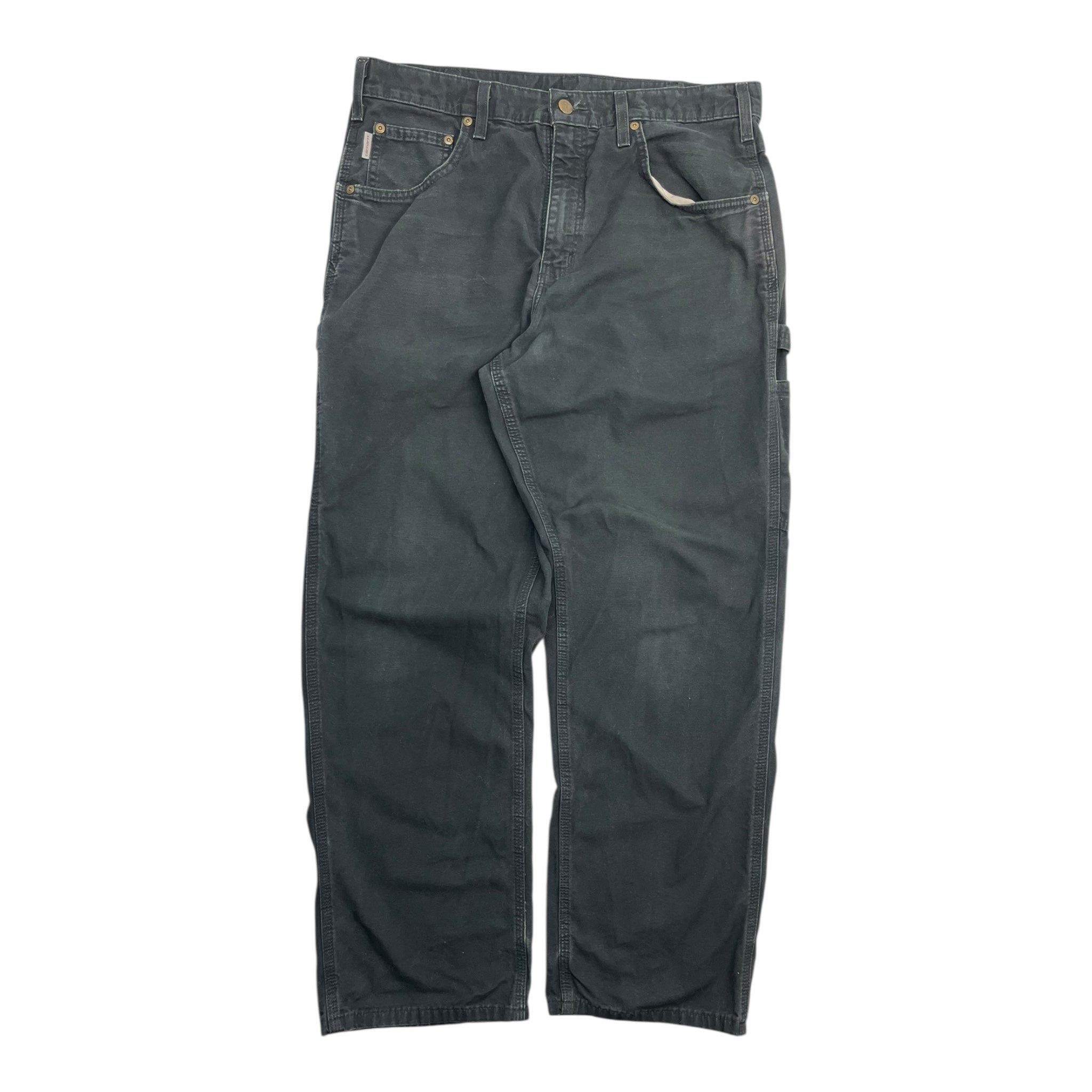 Carhartt Loose Fit Carpenter Pants Faded Black