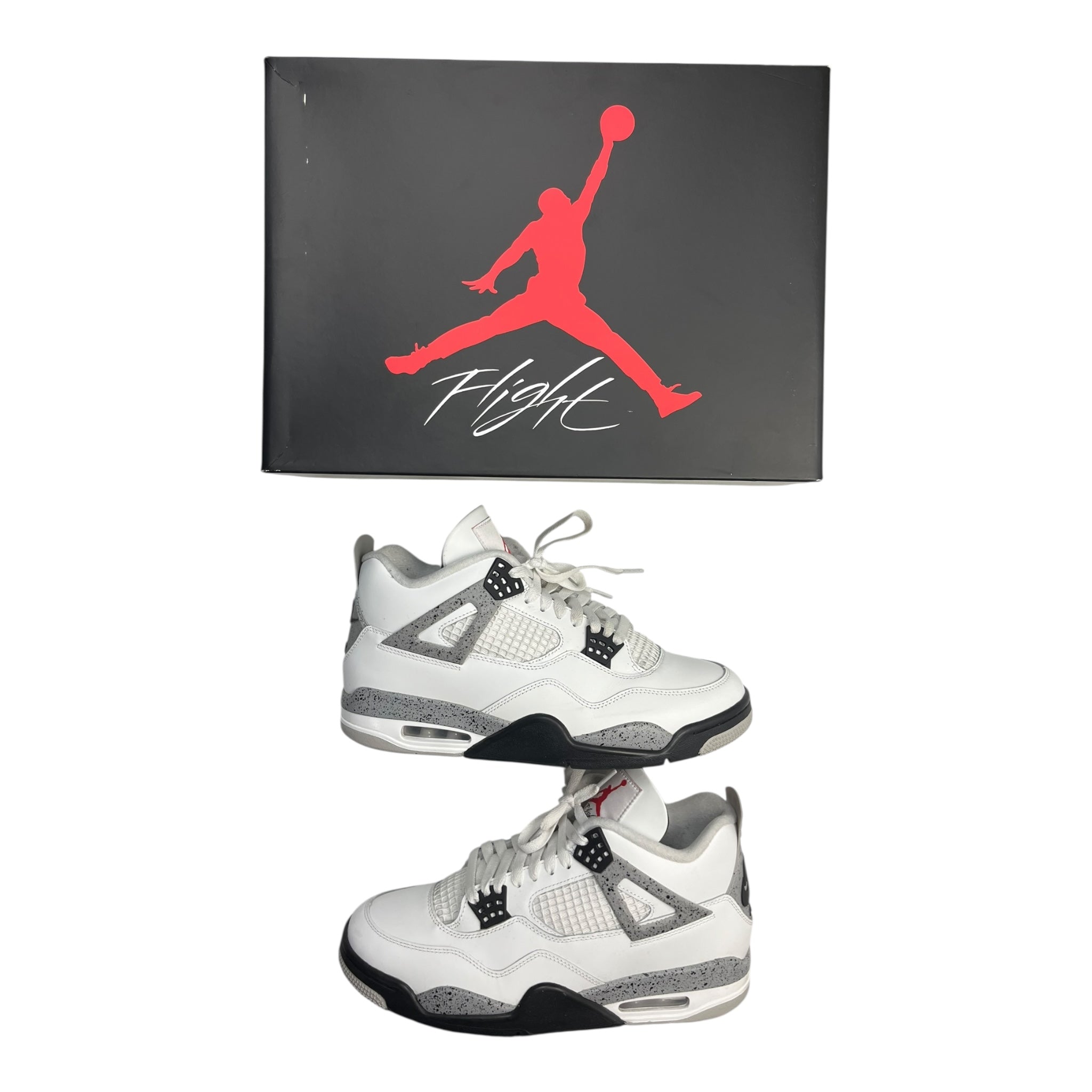 Jordan 4 Retro White Cement (2025) (Used)