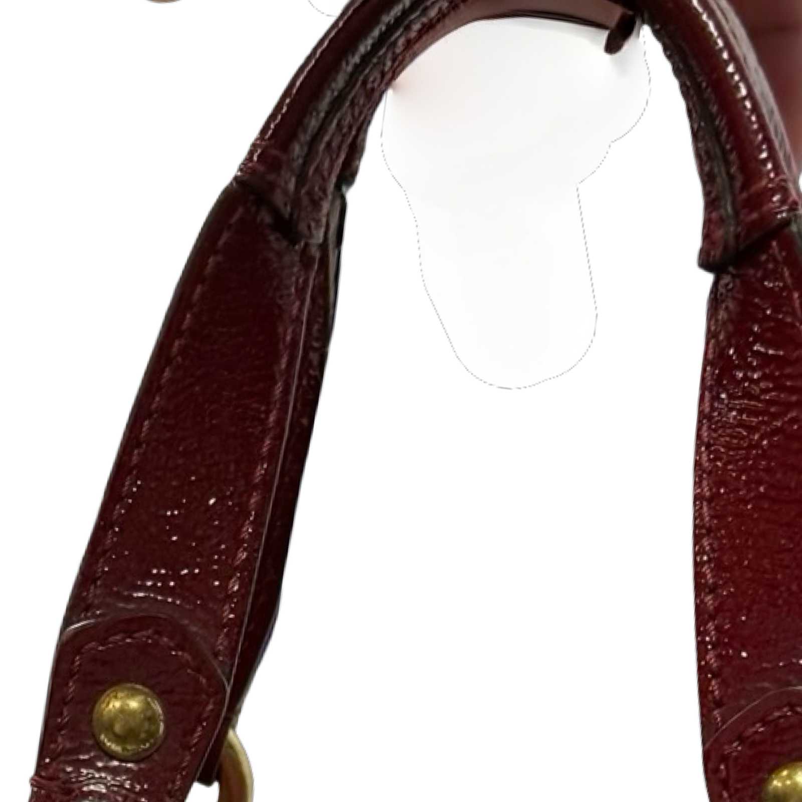 (W) Vintage Coach Ashley Satchel Red
