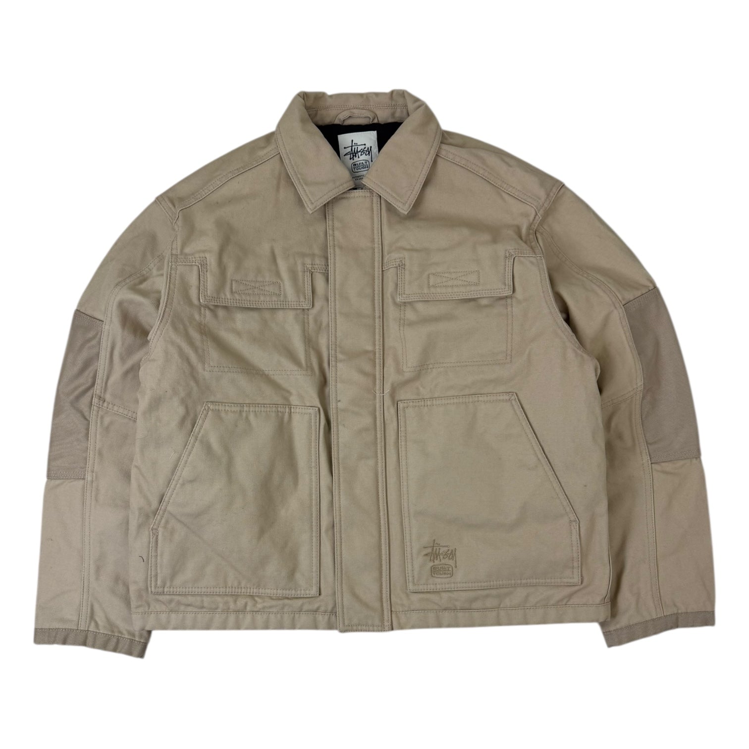 Stussy Utility Work Jacket Khaki