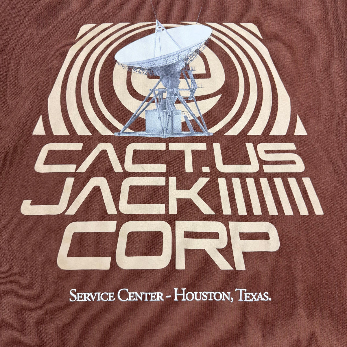 Cactus Jack Travis Scott X Nike NRG BH Tee Cacao Wow