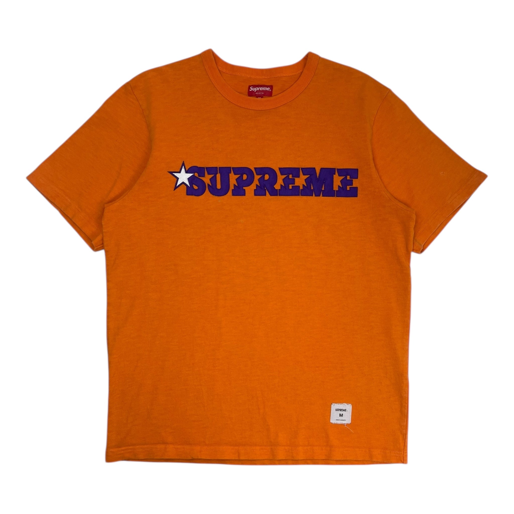 Supreme Star Logo S/S Tee Orange