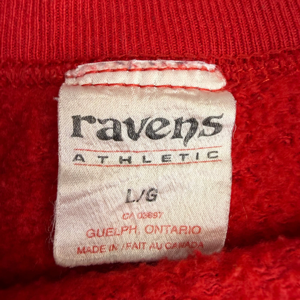 1992 Toronto Blue Jays World Series Crewneck Red