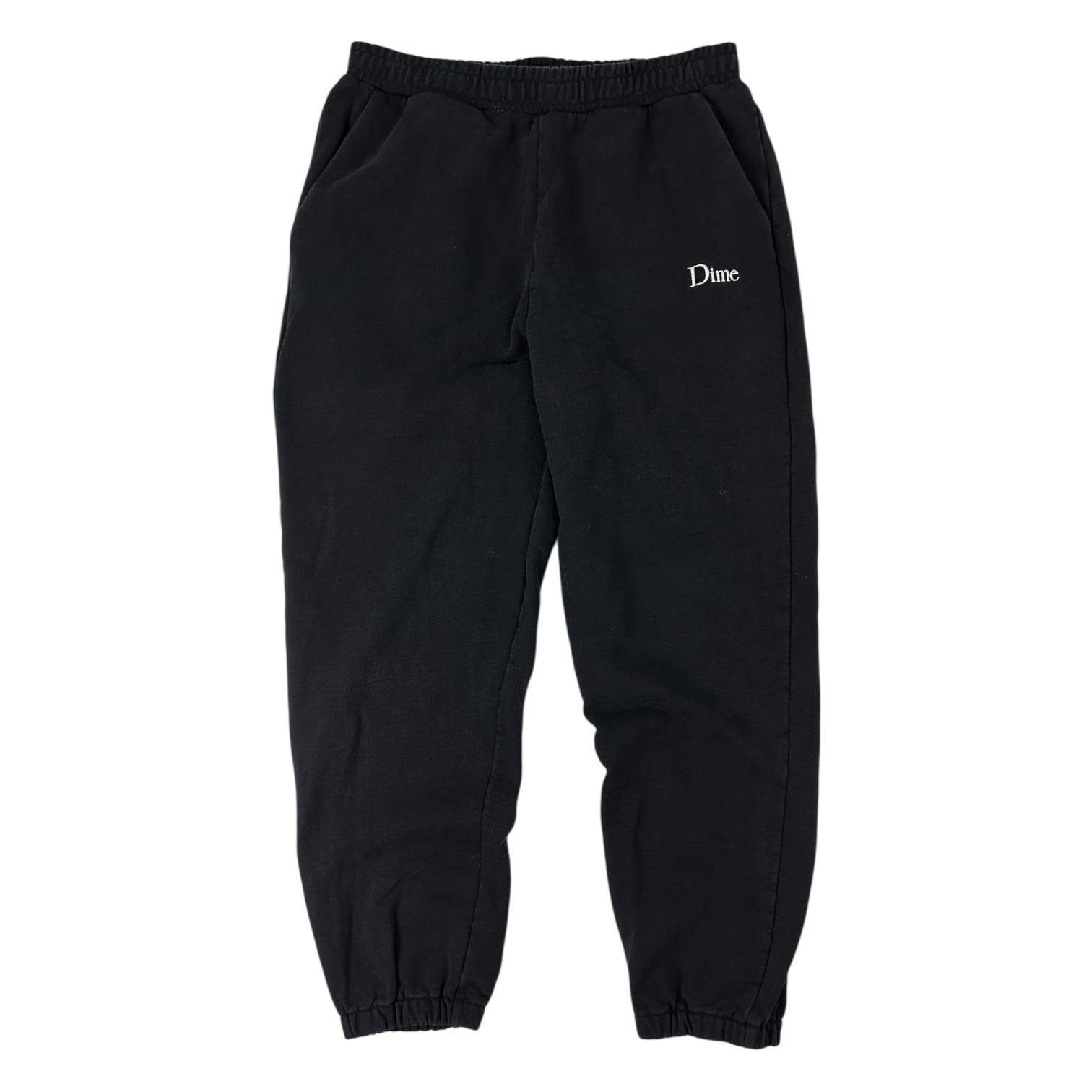 Dime Classic Small Logo Sweatpants Black