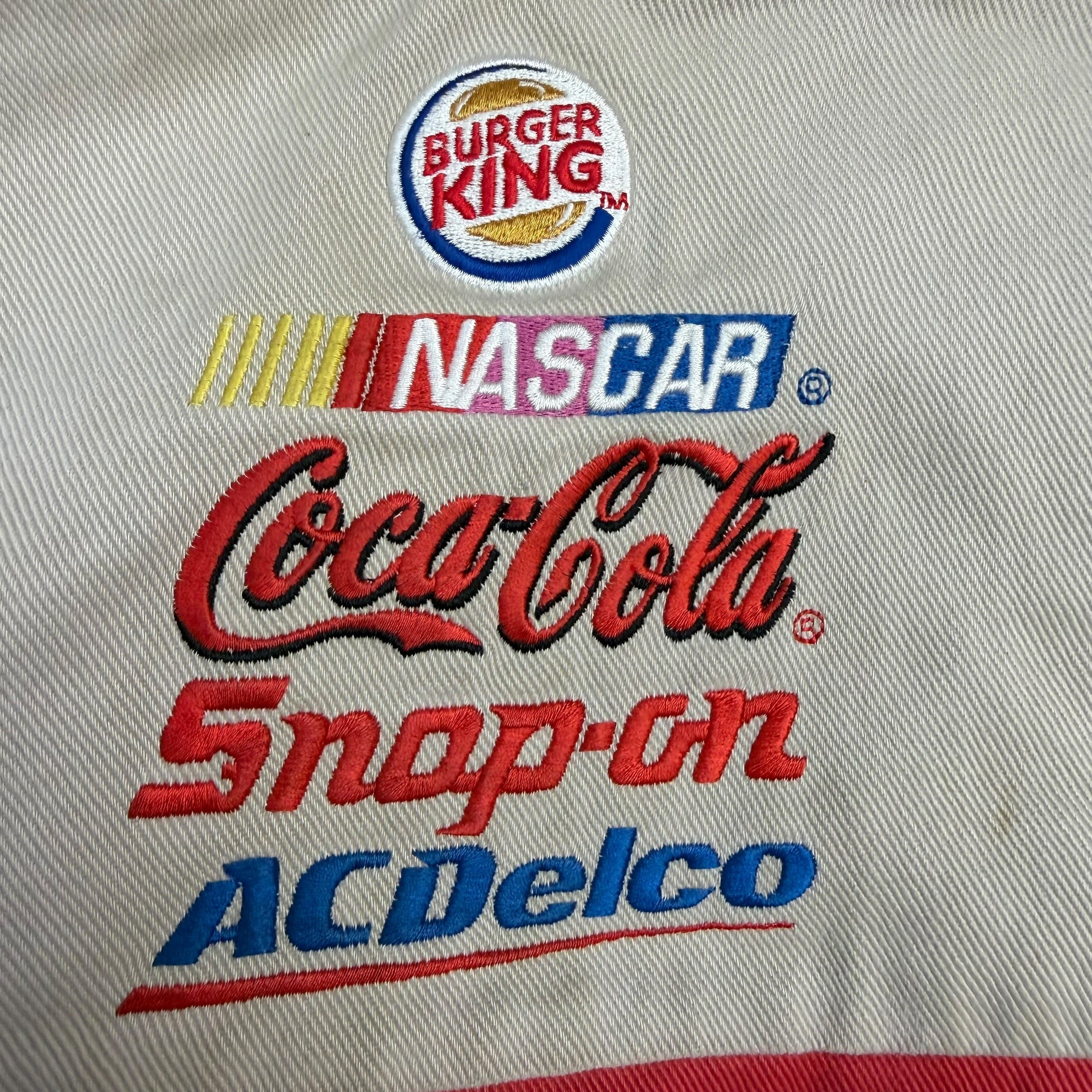 Vintage Dale Earnhardt Goodwrench NASCAR Jacket Black