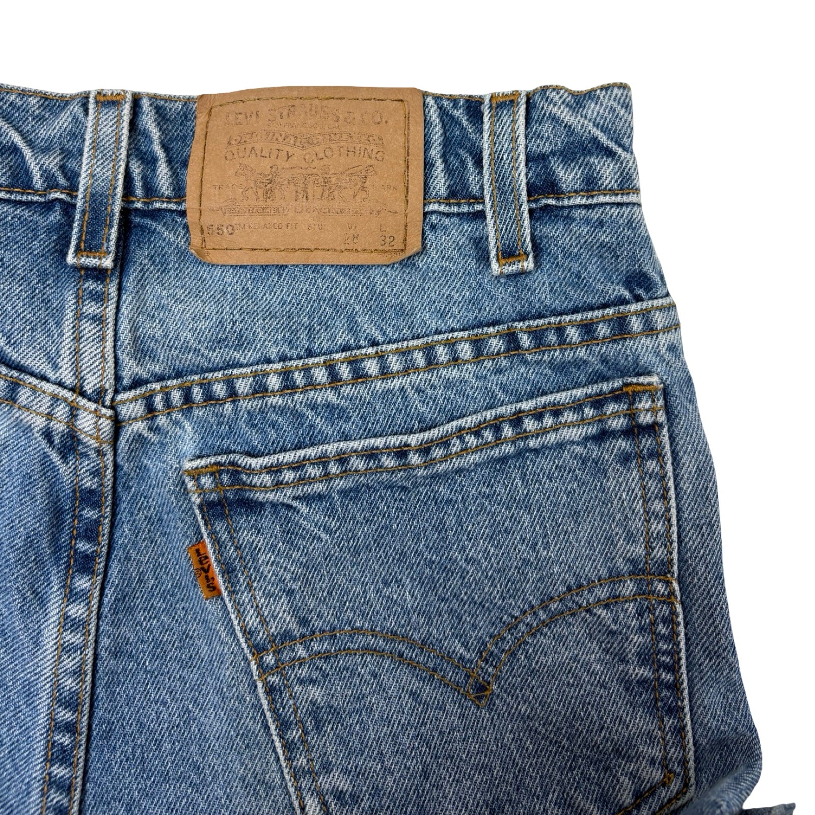 Vintage Levi’s 550 Relaxed Fit Medium Wash Denim