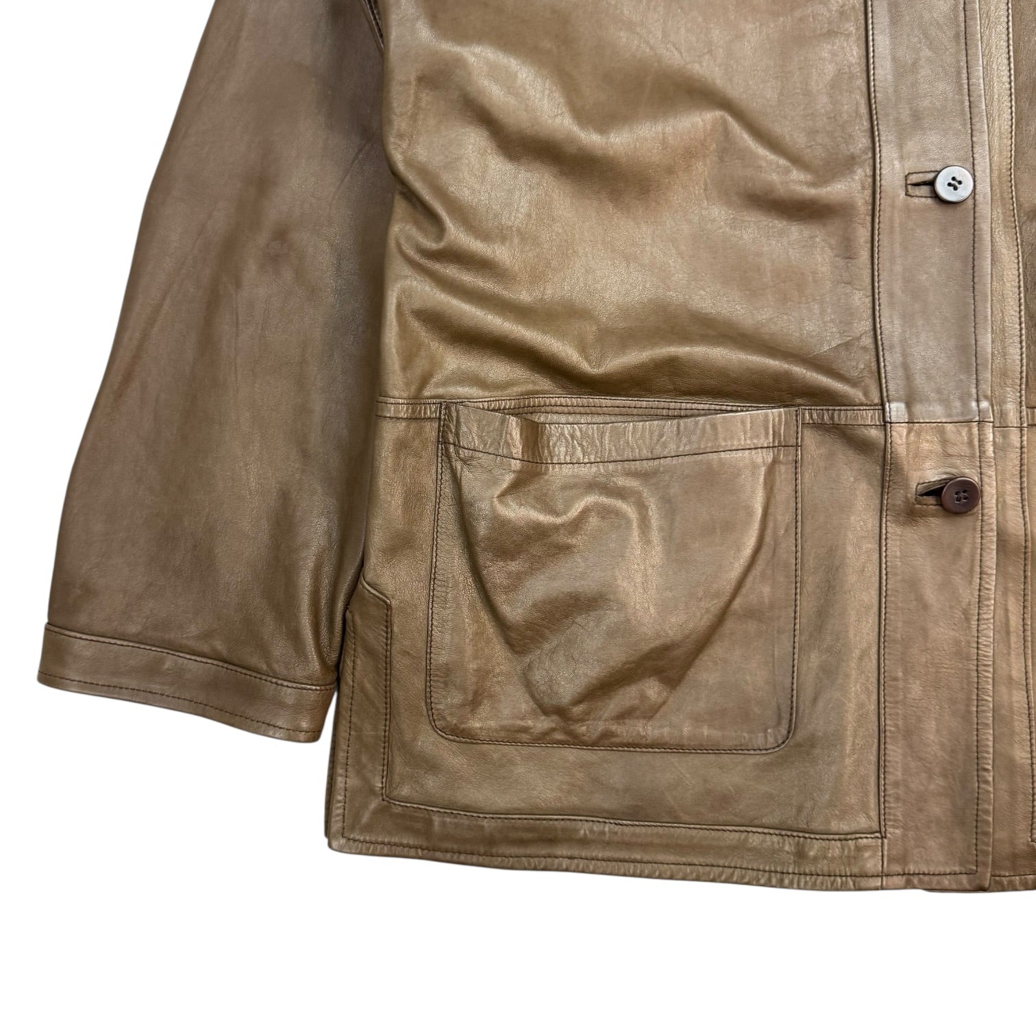 Vintage Women's Casini Firenze Reversible Leather/Suede Jacket