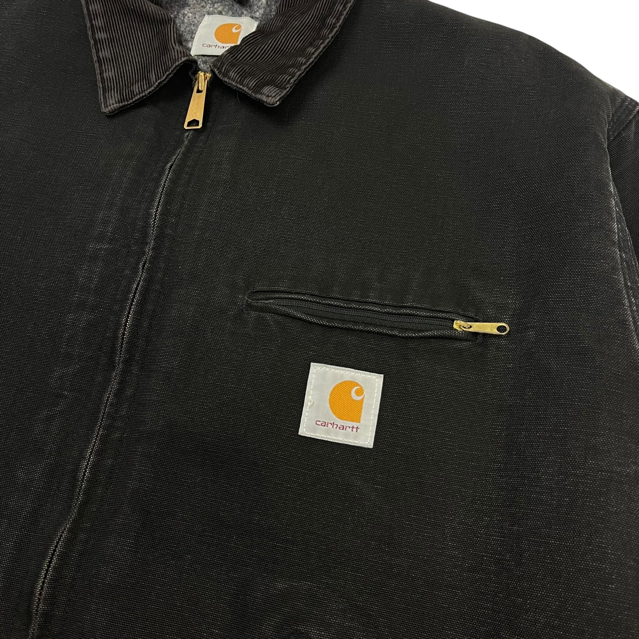 Vintage Carhartt Detroit Workwear Jacket Black
