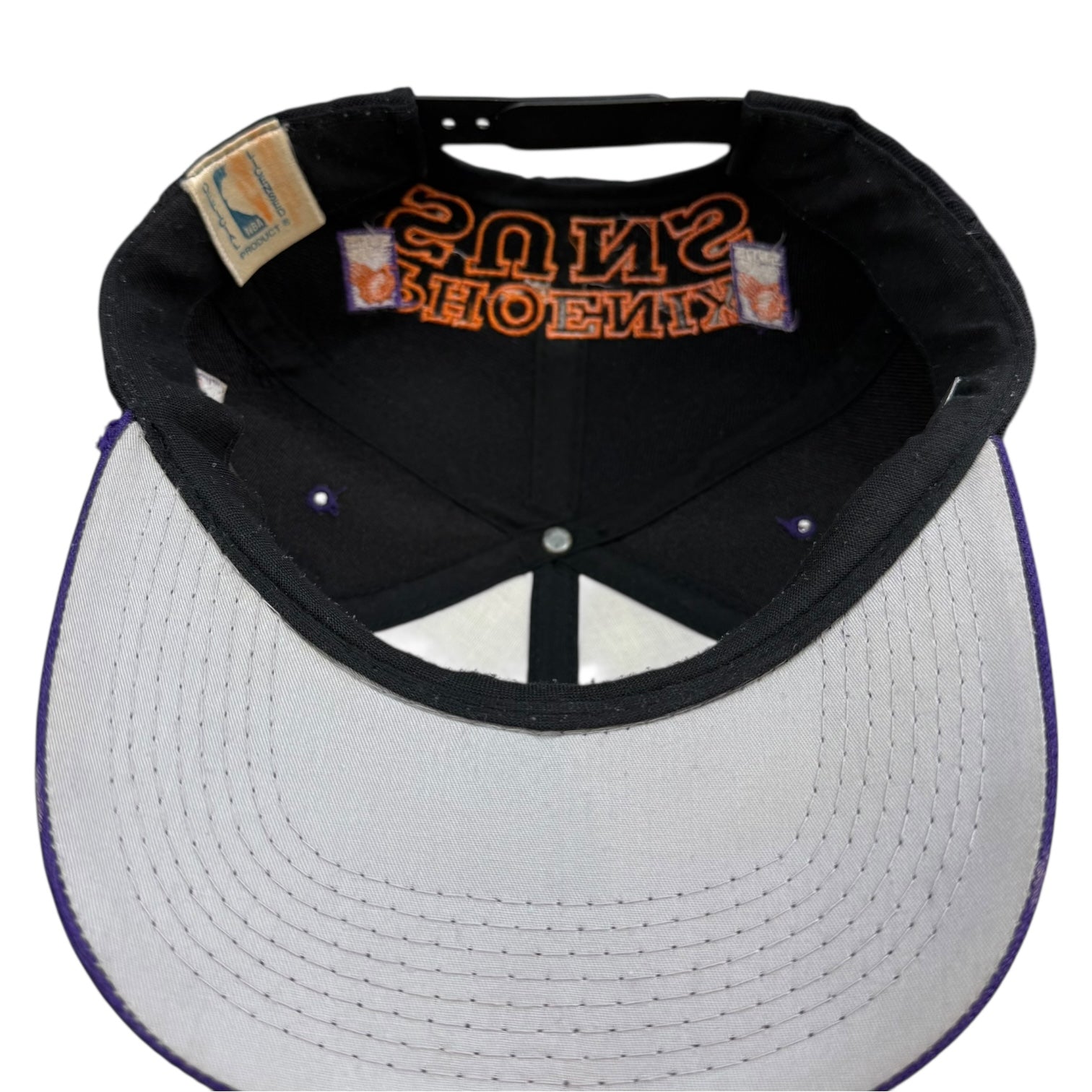 Vintage Phoenix Suns Snap Back Hat Black