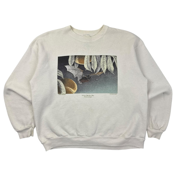 (W) 1991 Little Brown Bat ‘Myotis Lucifugus’ Crewneck