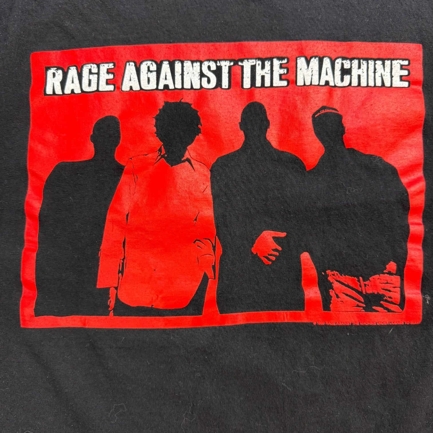 1999 Rage Against The Machine Tee Black