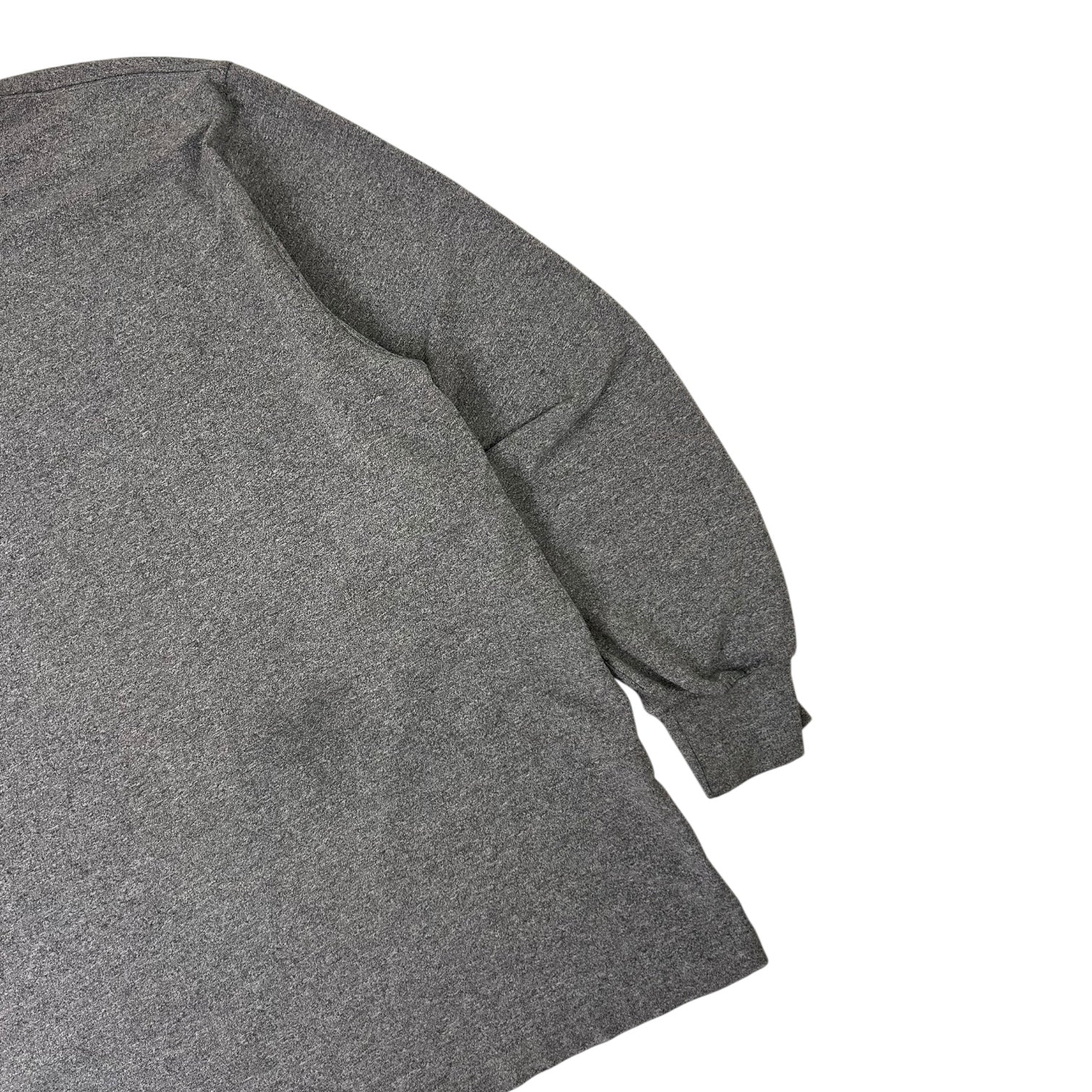 Vintage Balenciaga Long Sleeve Mock Neck Shirt Grey