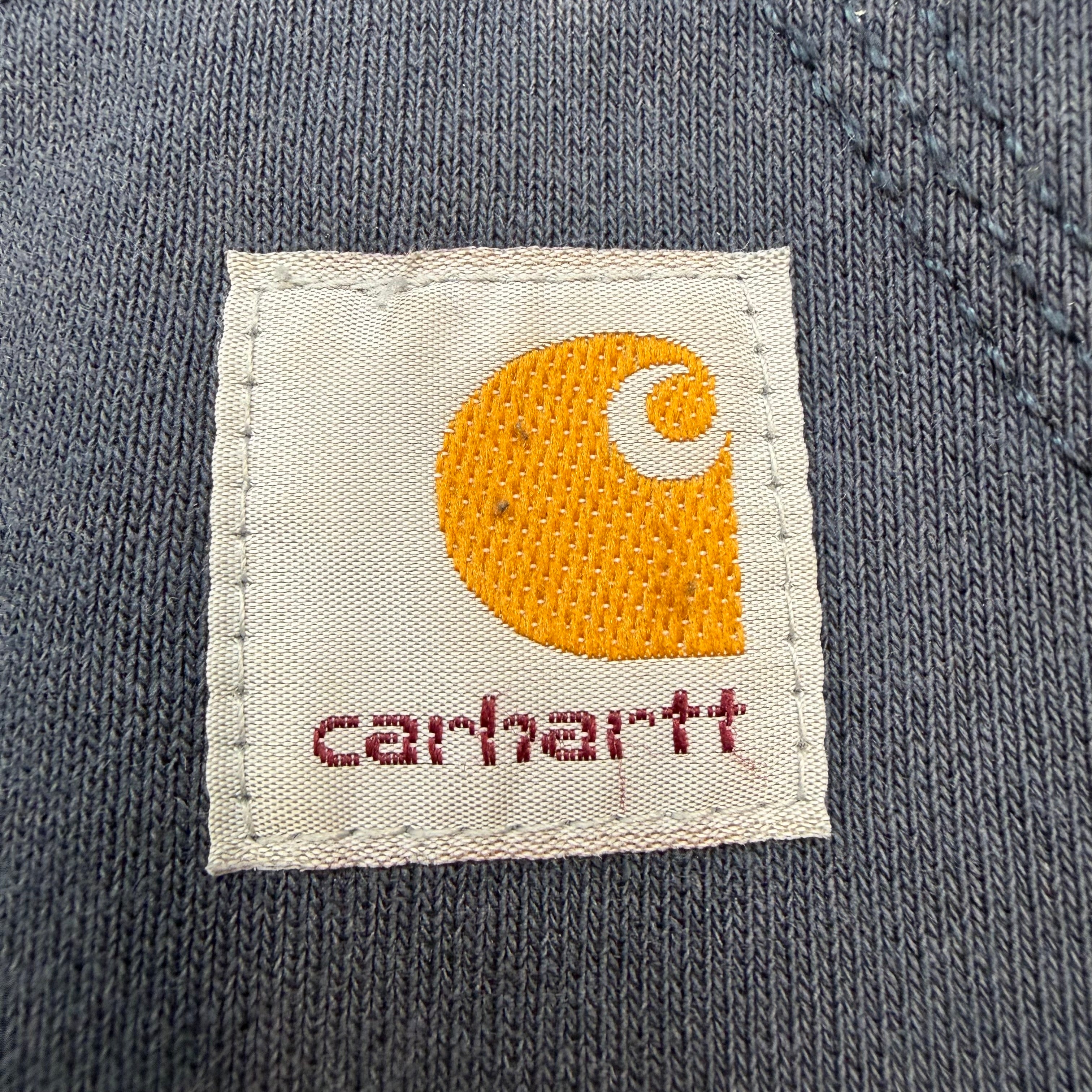 Vintage Carhartt Zip Up Hoodie Navy