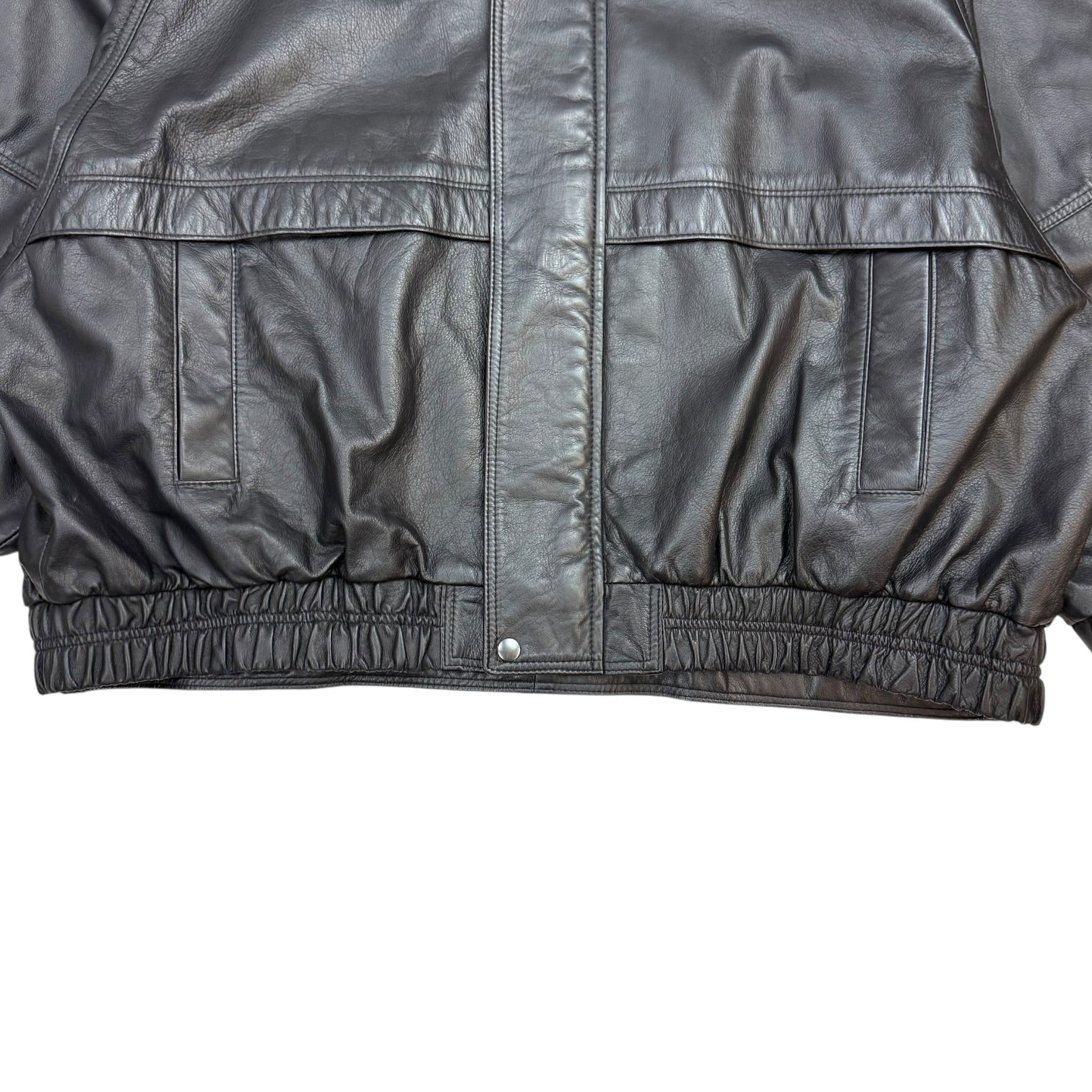 Vntage JezElite Leather Jacket Black