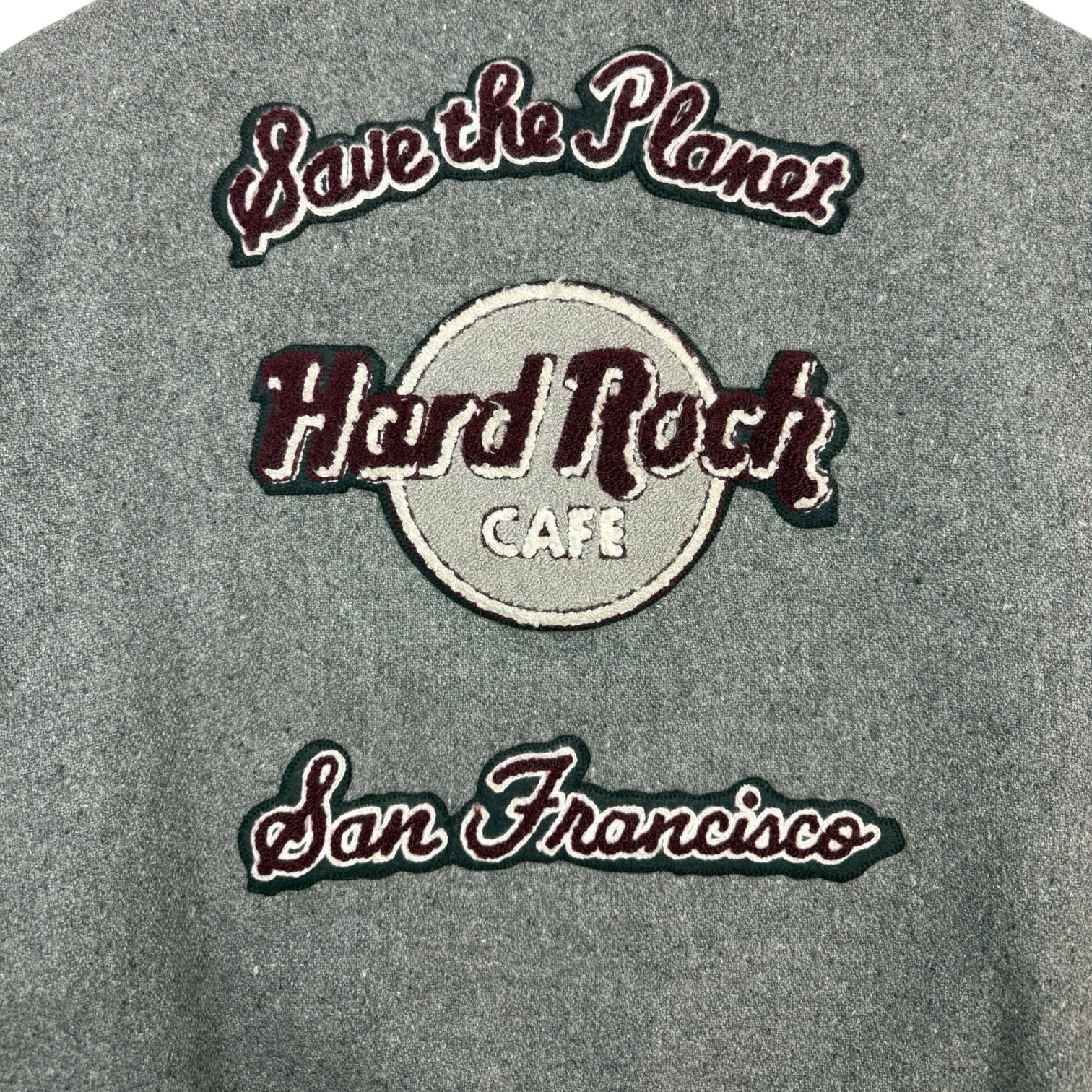 Vintage Hard Rock Cafe San Francisco Varsity Jacket