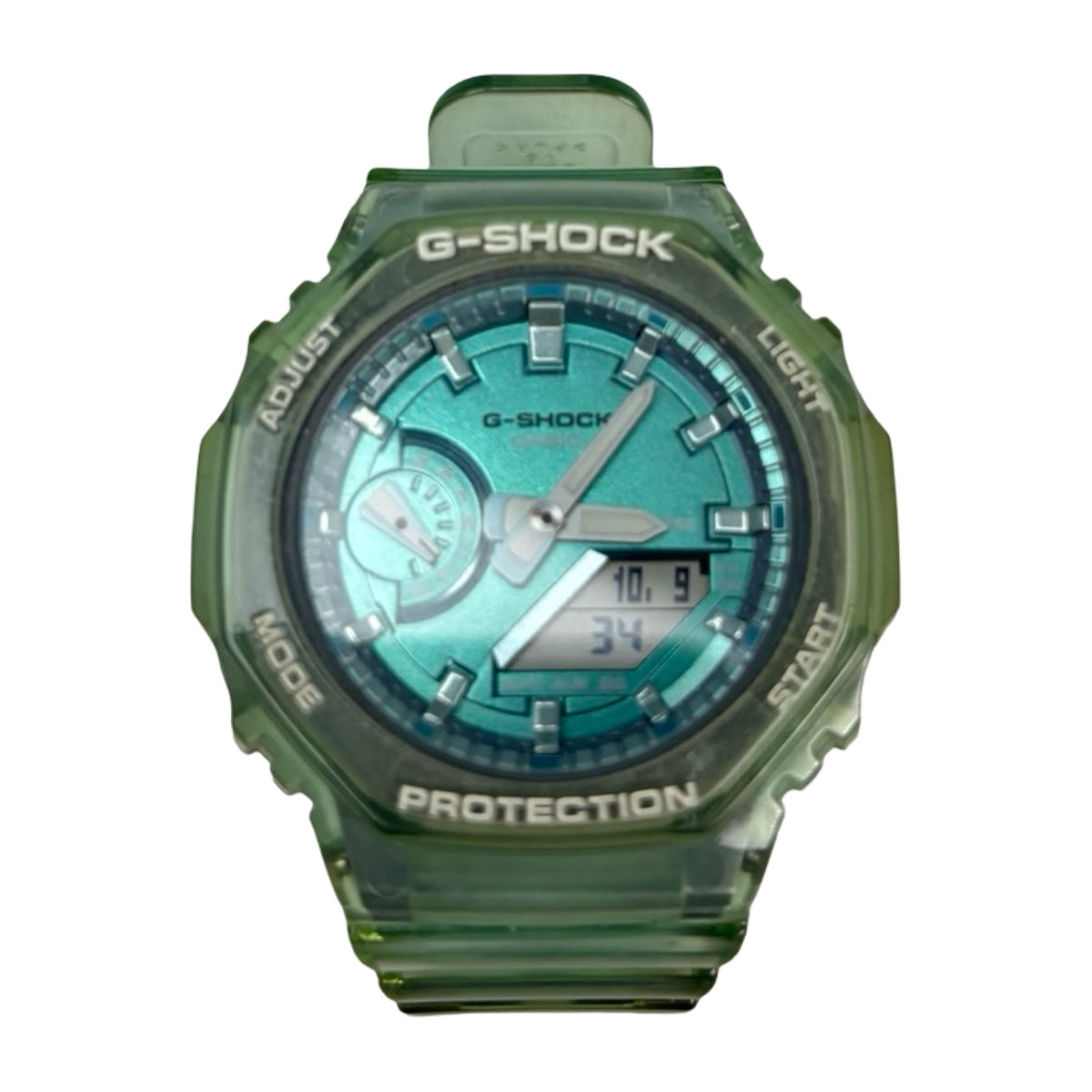 Casio G-Shock GMA S2100SK-2A Translucent Mint Green Watch