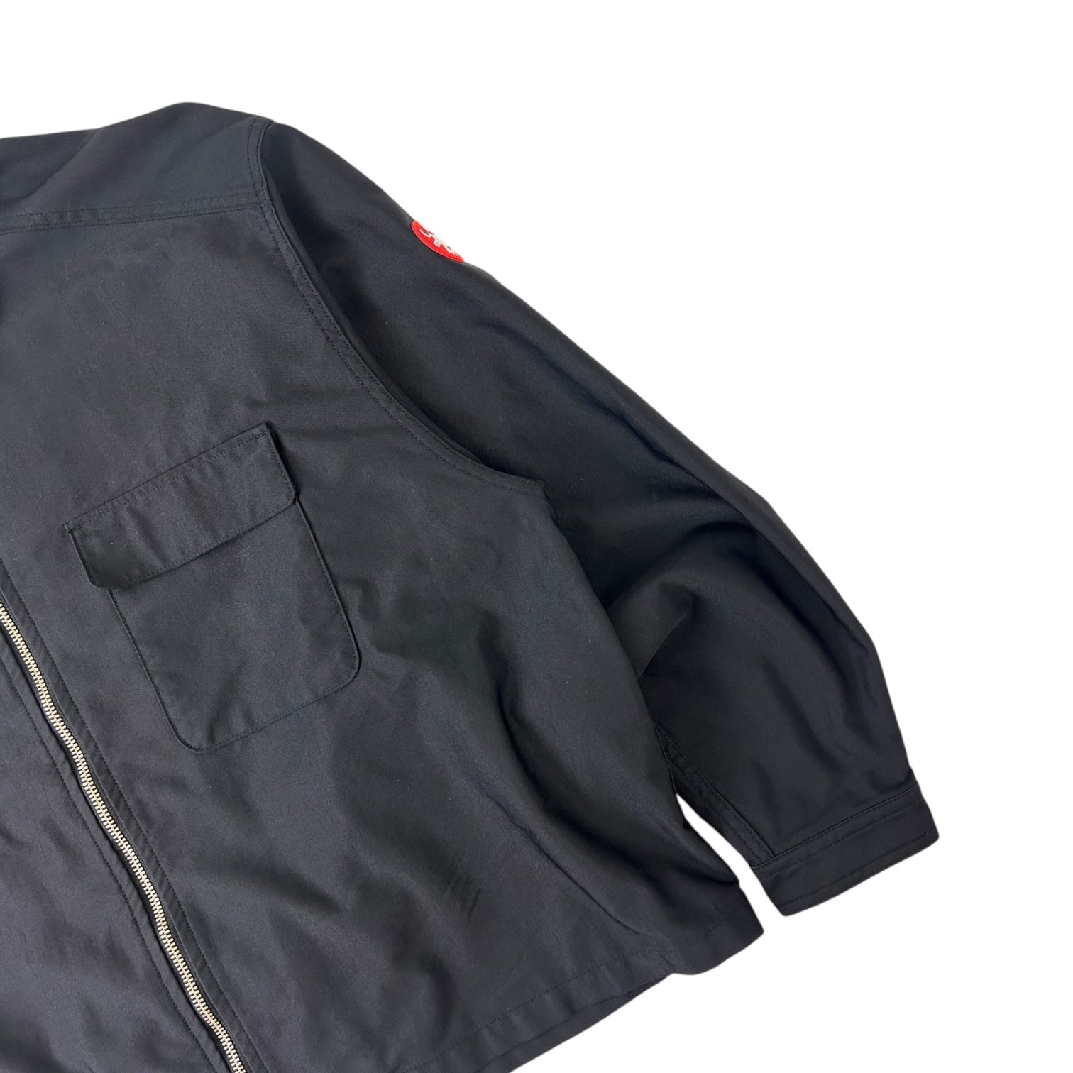 Cavs Empt Zip Short Shirt Jacket Black