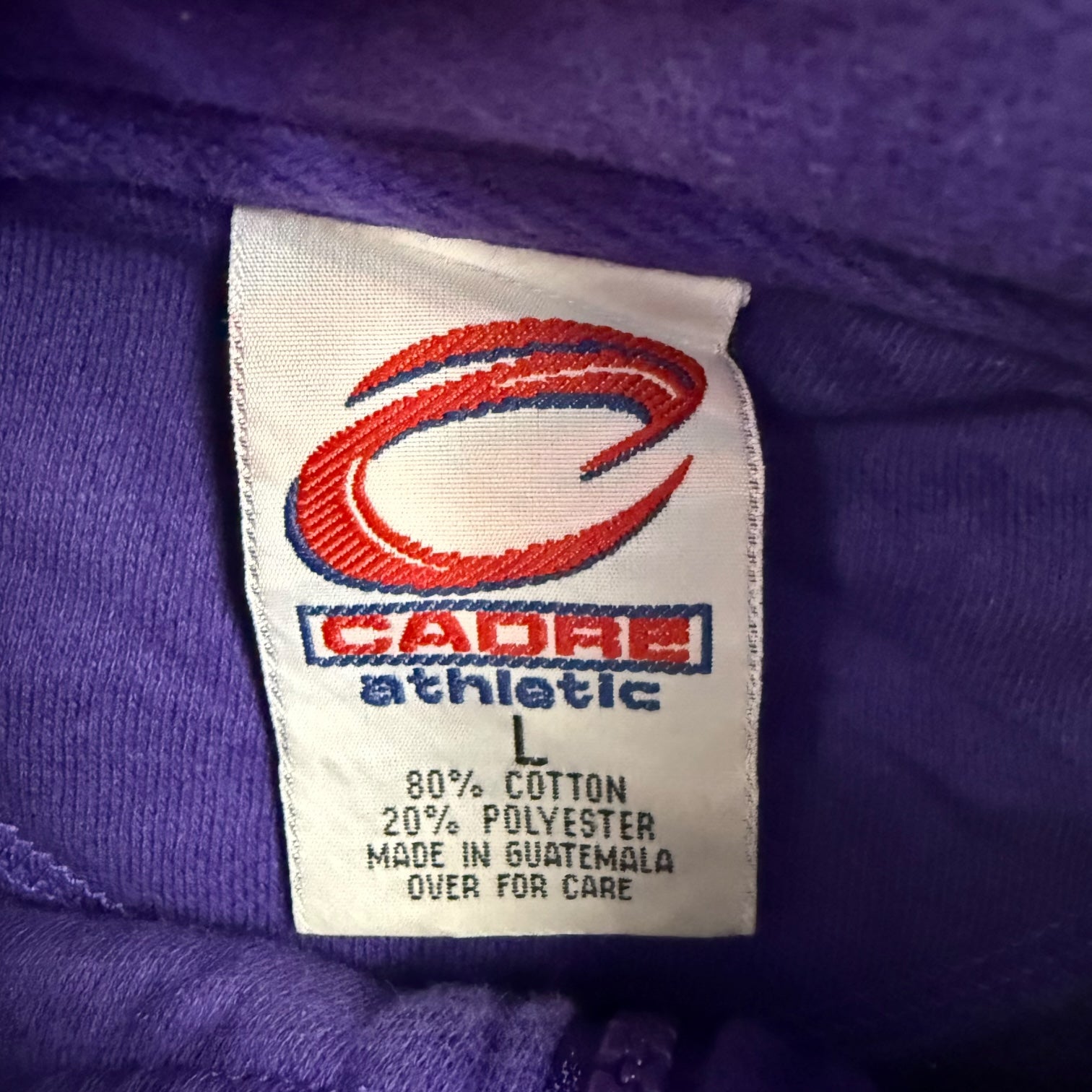 Vintage Minnesota Vikings Quarter Zip Sweater Purple