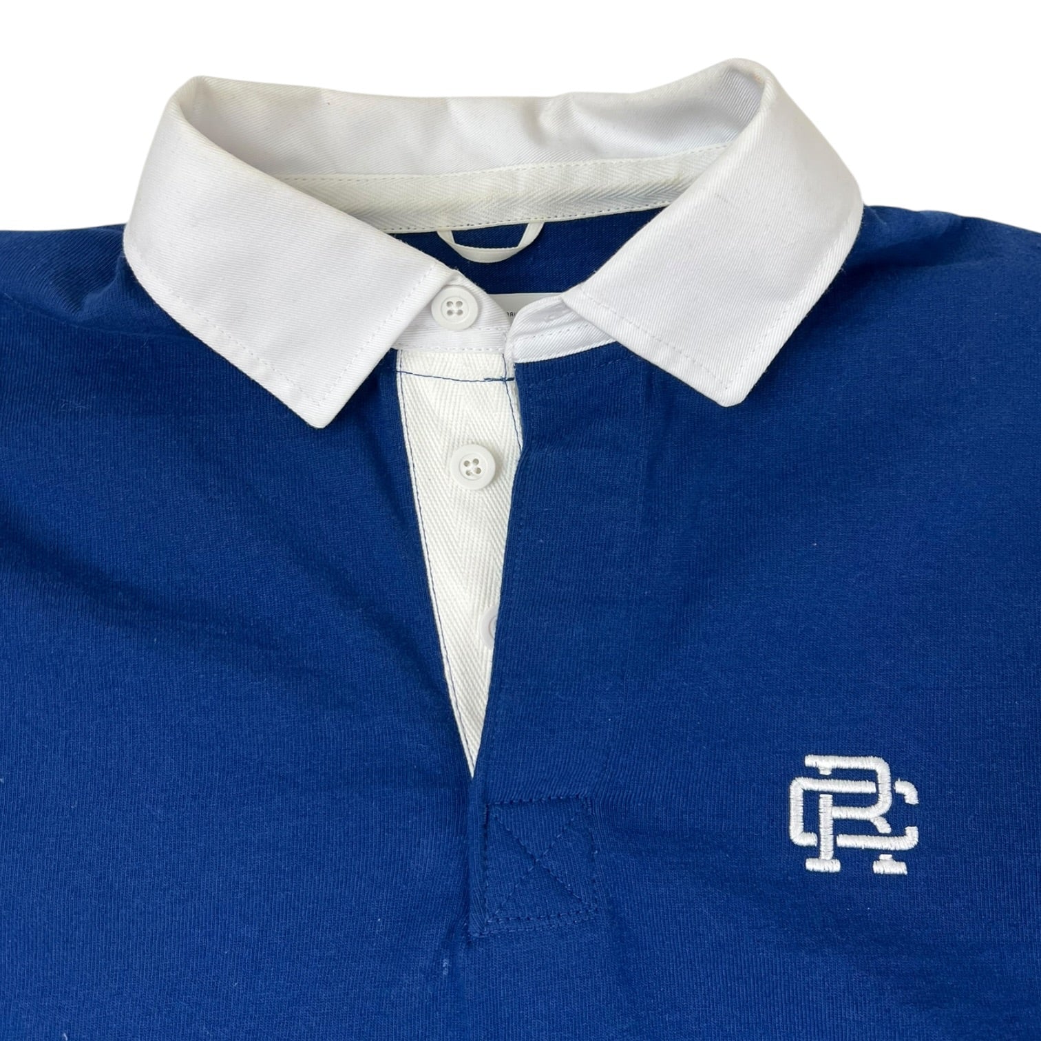 Reigning Champ Midweight TerryMonogram Rugby Shirt