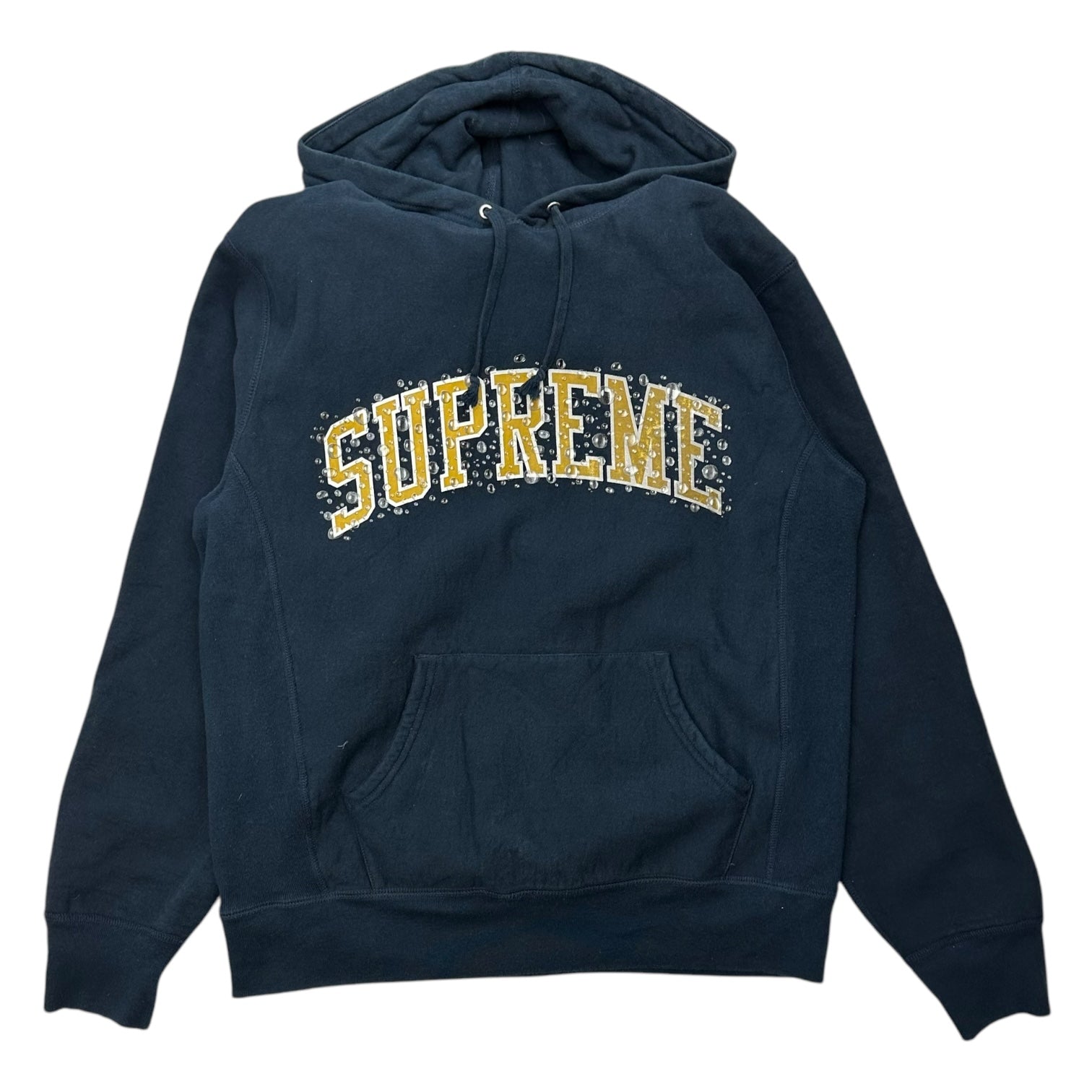 Supreme Water Arc Hooded Sweatshirt Navy