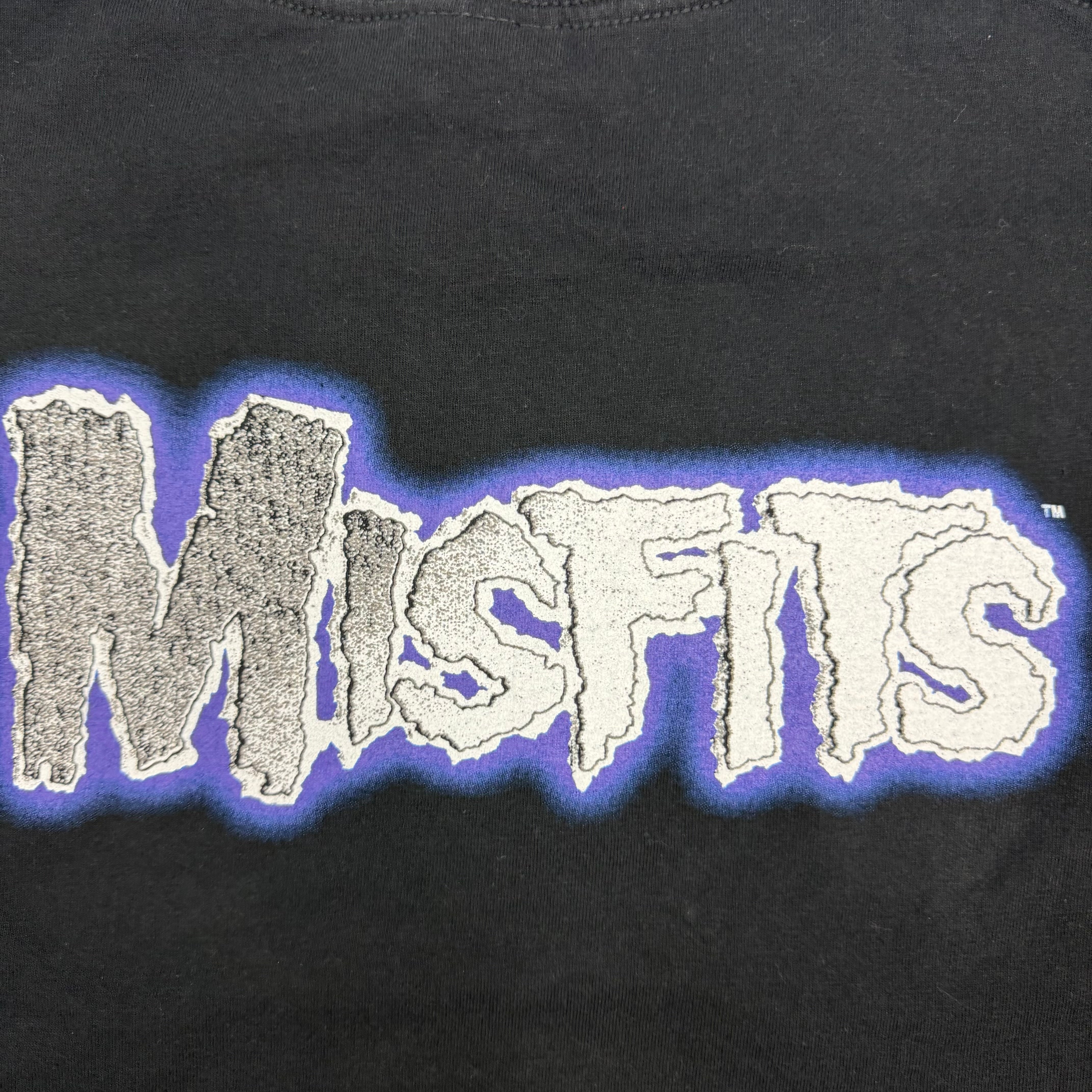2001 Misfits Fiend Skull Longsleeve Black