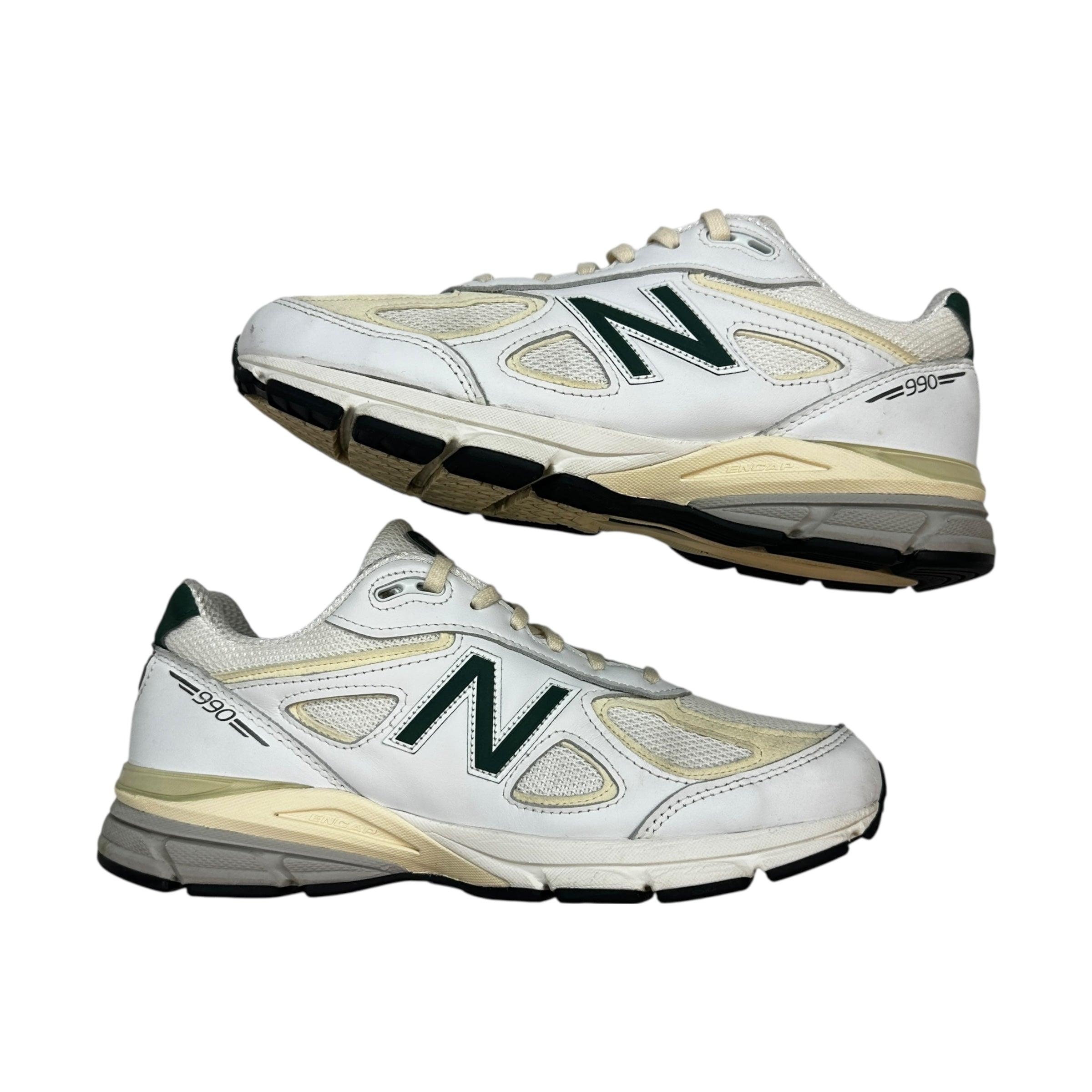 New Balance 990v4 Made In USA Green White/Green (Used)