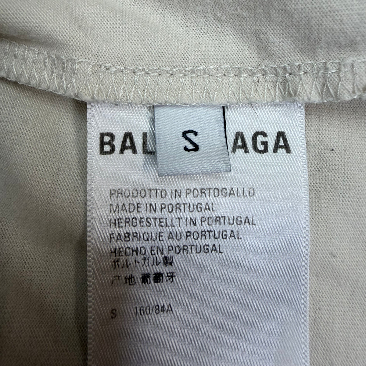Balenciaga Couture Oversized Tee White