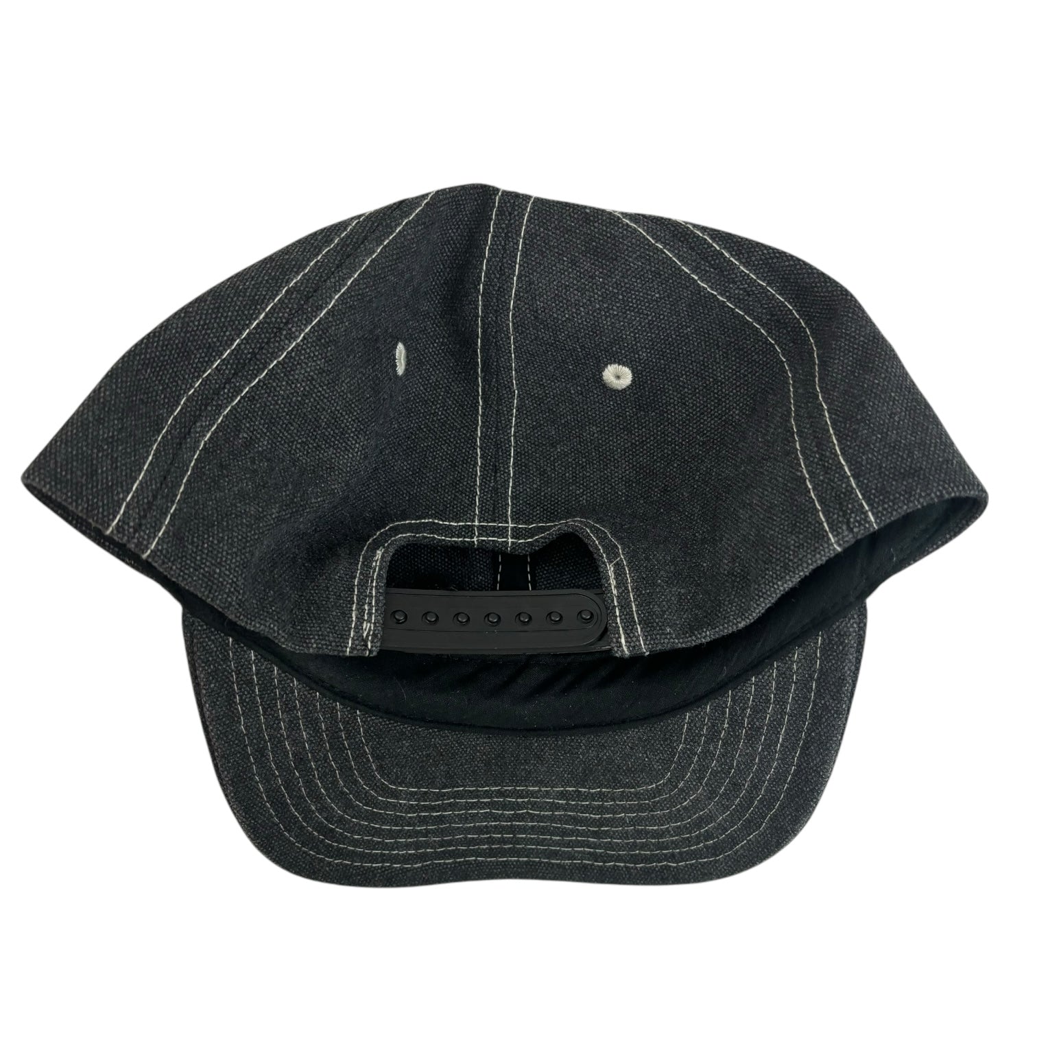 Stussy Contrast Stitch SnapBack Hat Dark Grey