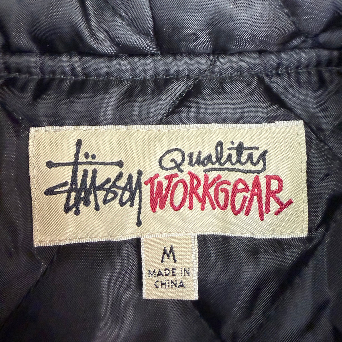 Stussy Zip Hooded Plaid Shirt Blue