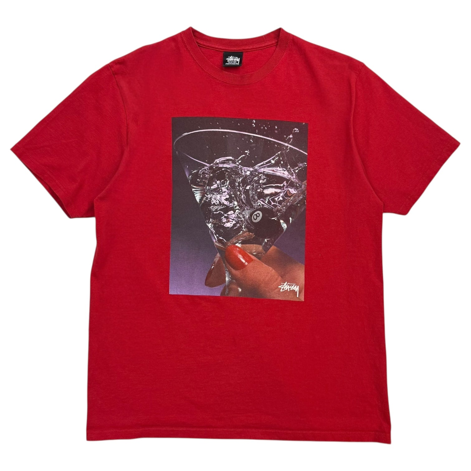 Stussy Martini Tee Red