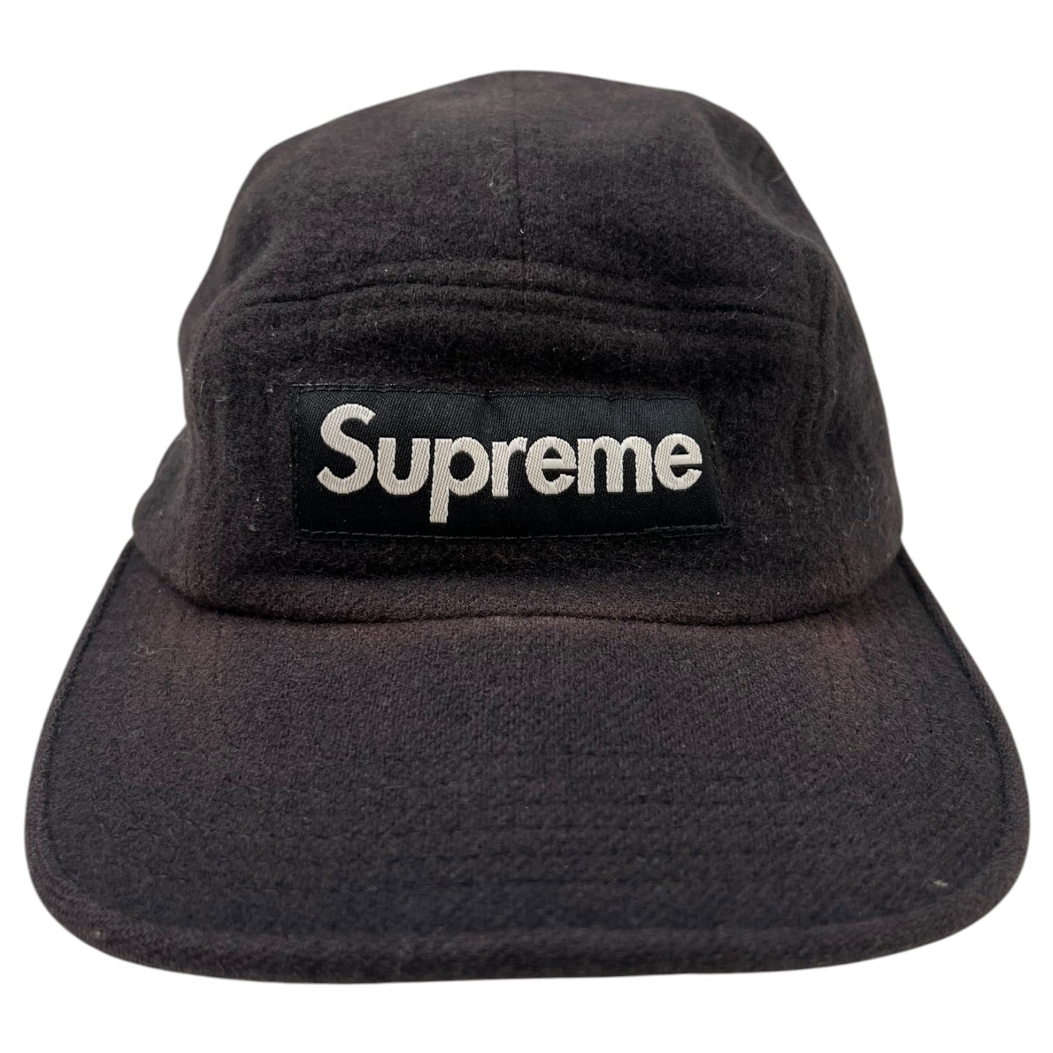Supreme Wool Camp Cap Black